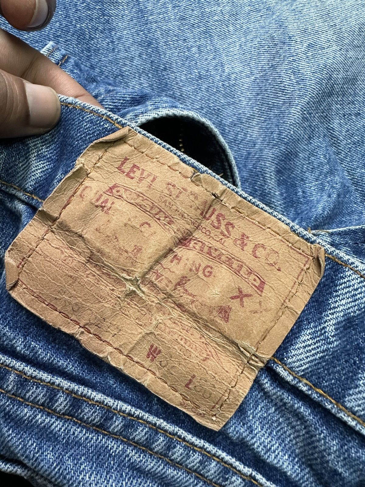 Levi's × Vintage 1980s Levi's 505 0217 zipper Made in USA Size US 32 / EU 48 - 13 Thumbnail