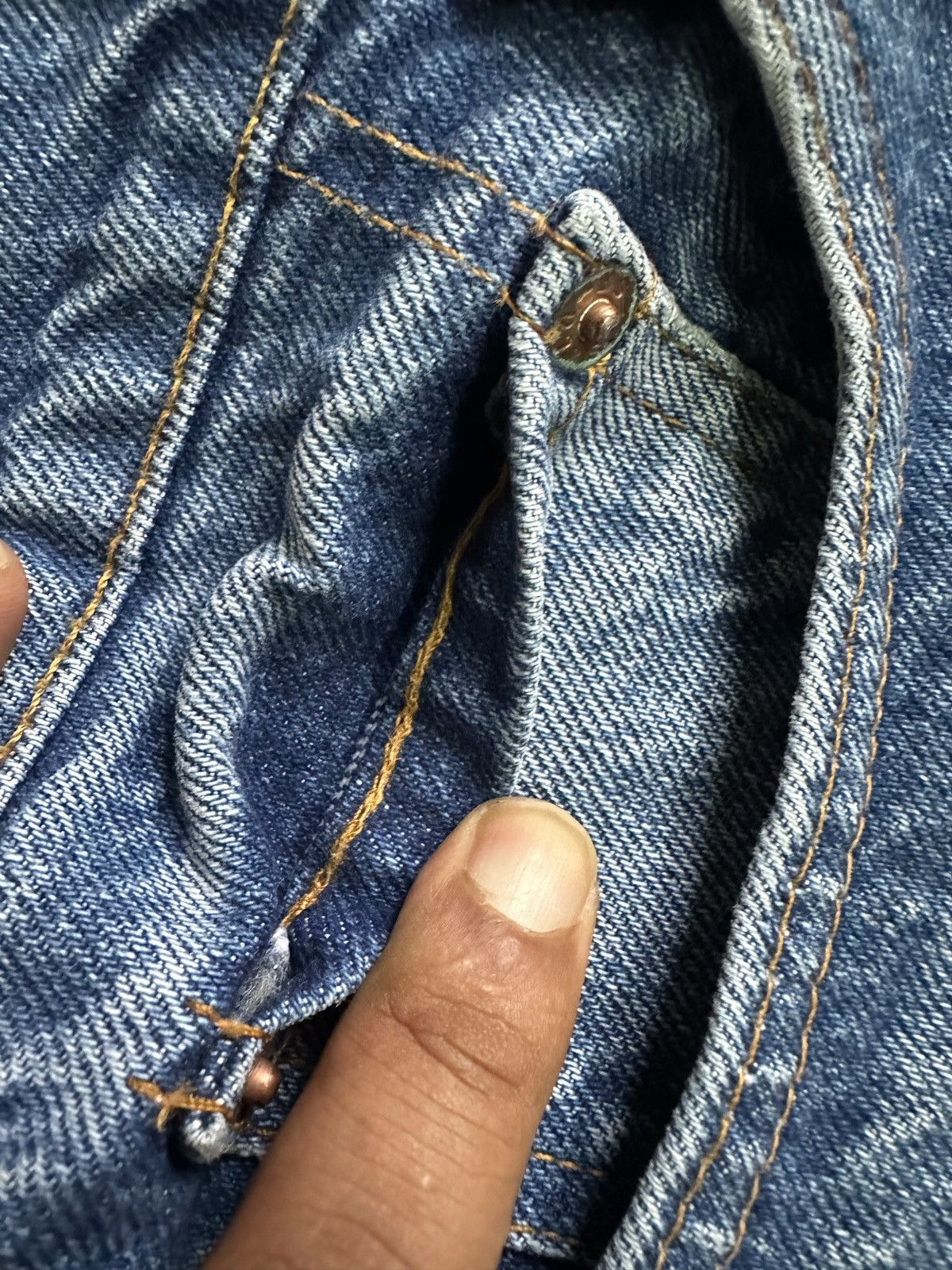 Levi's × Vintage 1980s Levi's 505 0217 zipper Made in USA Size US 32 / EU 48 - 19 Thumbnail
