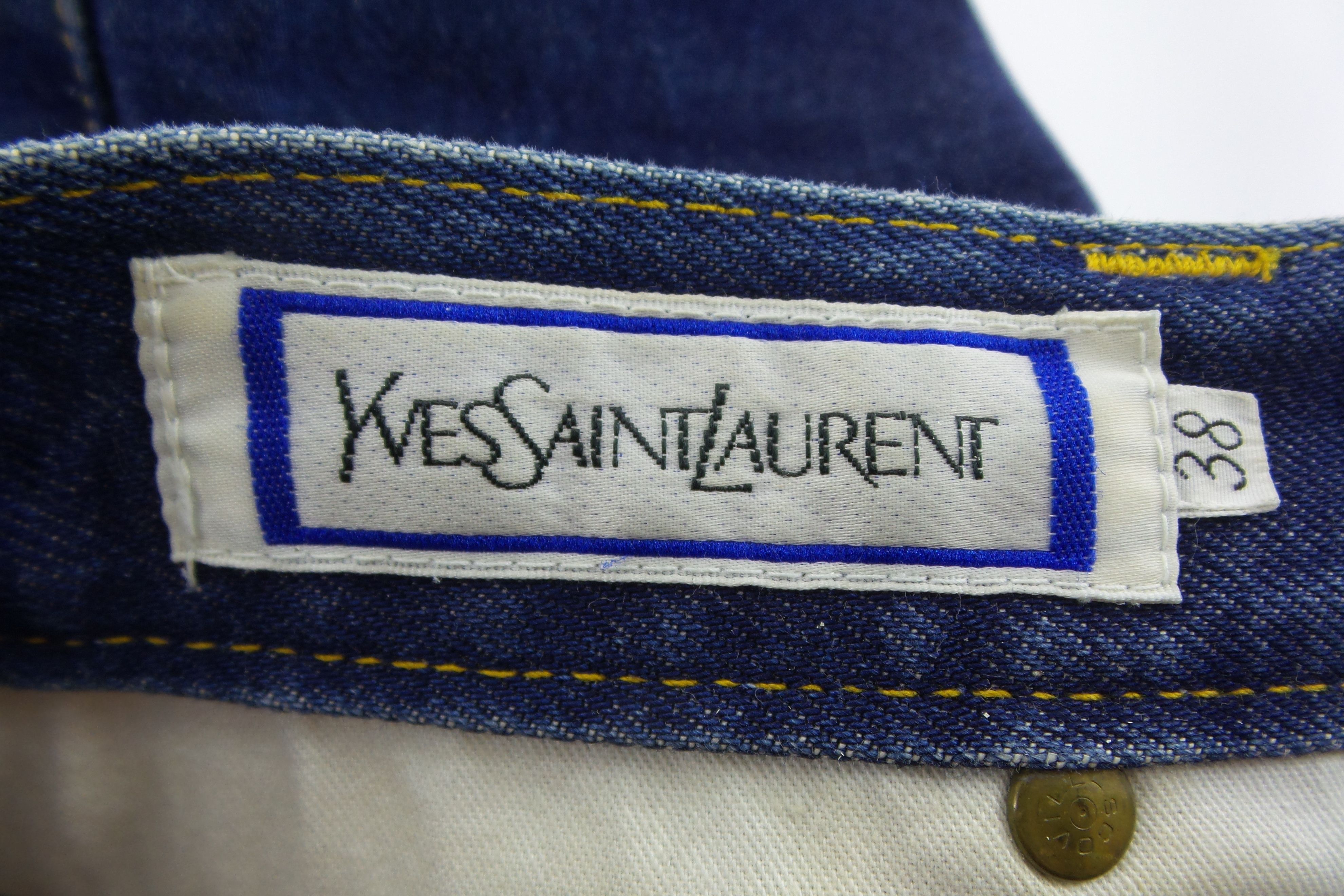 FOR HER Yves Saint Laurent High Waisted Jeans W26xL26