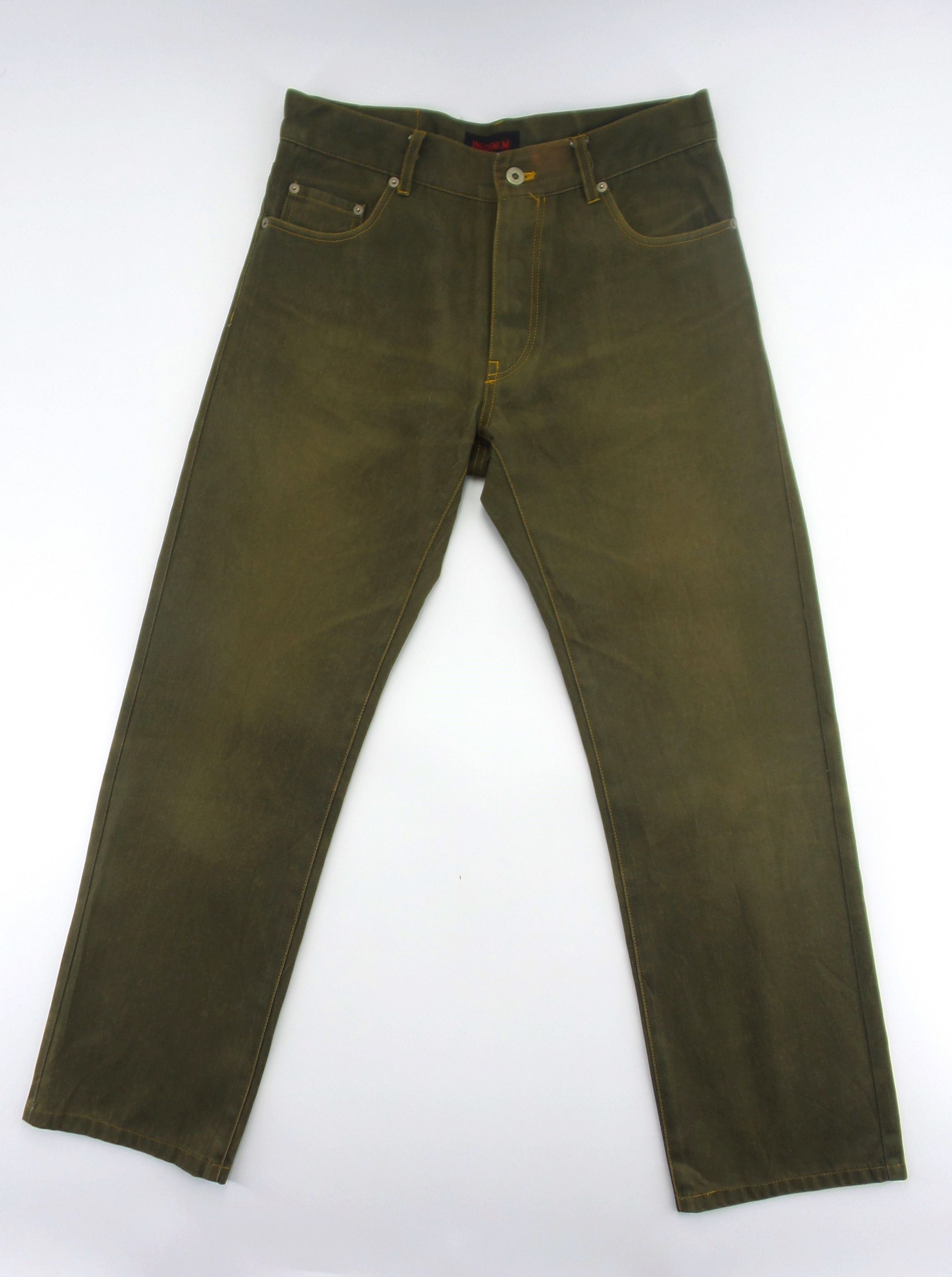Japanese Brand INÉDENIM Button Fly Light Weight Jeans W31xL38.5 Size US 31 - 1 Thumbnail