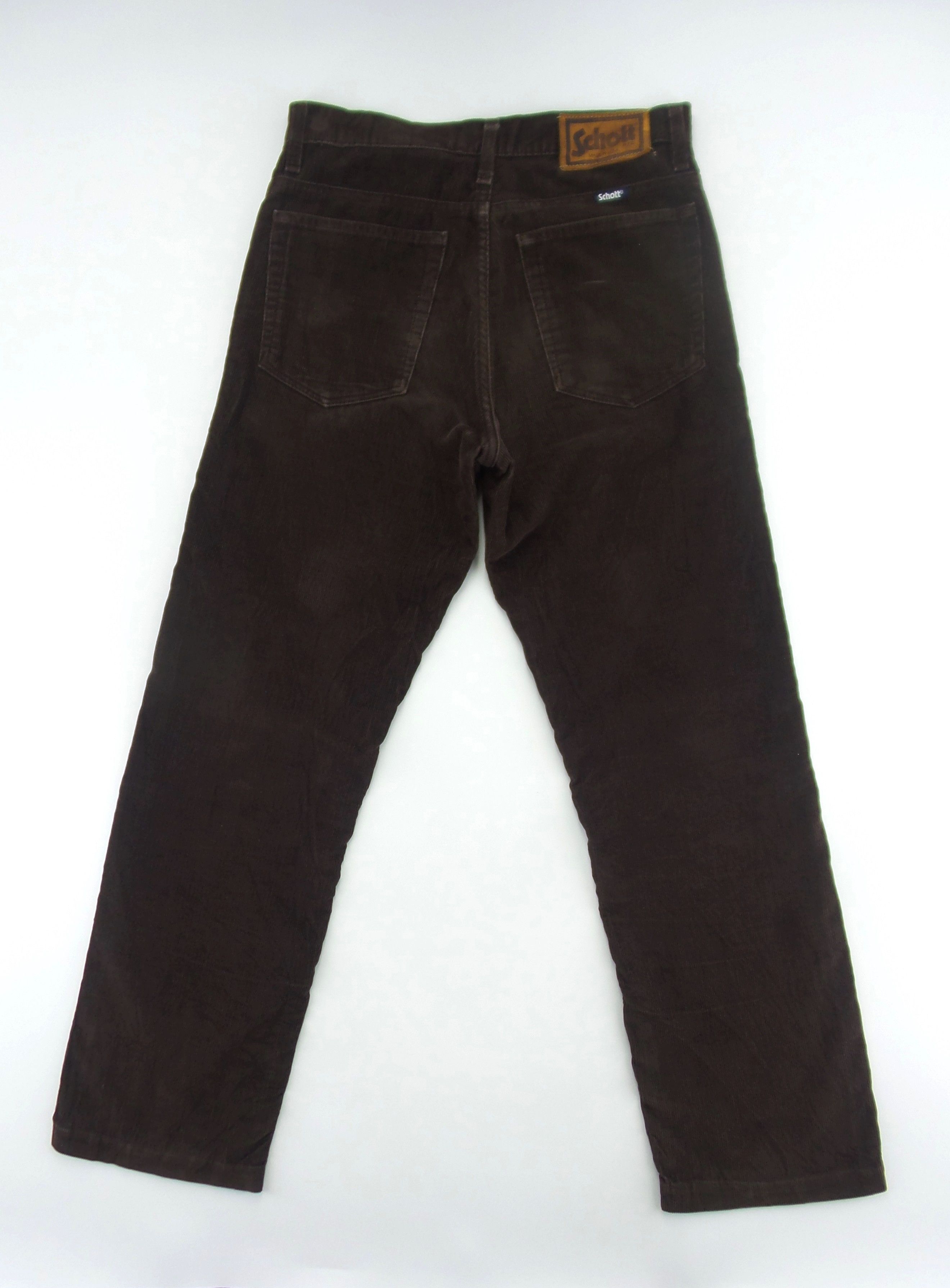 Schott Schott Corduroy Jeans W30xL28 Size US 30 / EU 46 - 6 Thumbnail