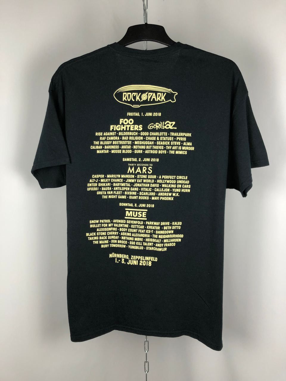 Band Tees × Vintage Rock Park T-shirts big logo size XL Size US XL / EU 56 / 4 - 5 Thumbnail