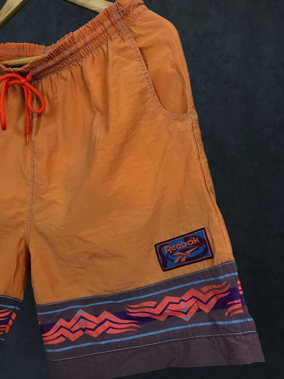 Reebok Reebok vintage streetwear crazy shorts Size US 32 / EU 48 - 2 Thumbnail