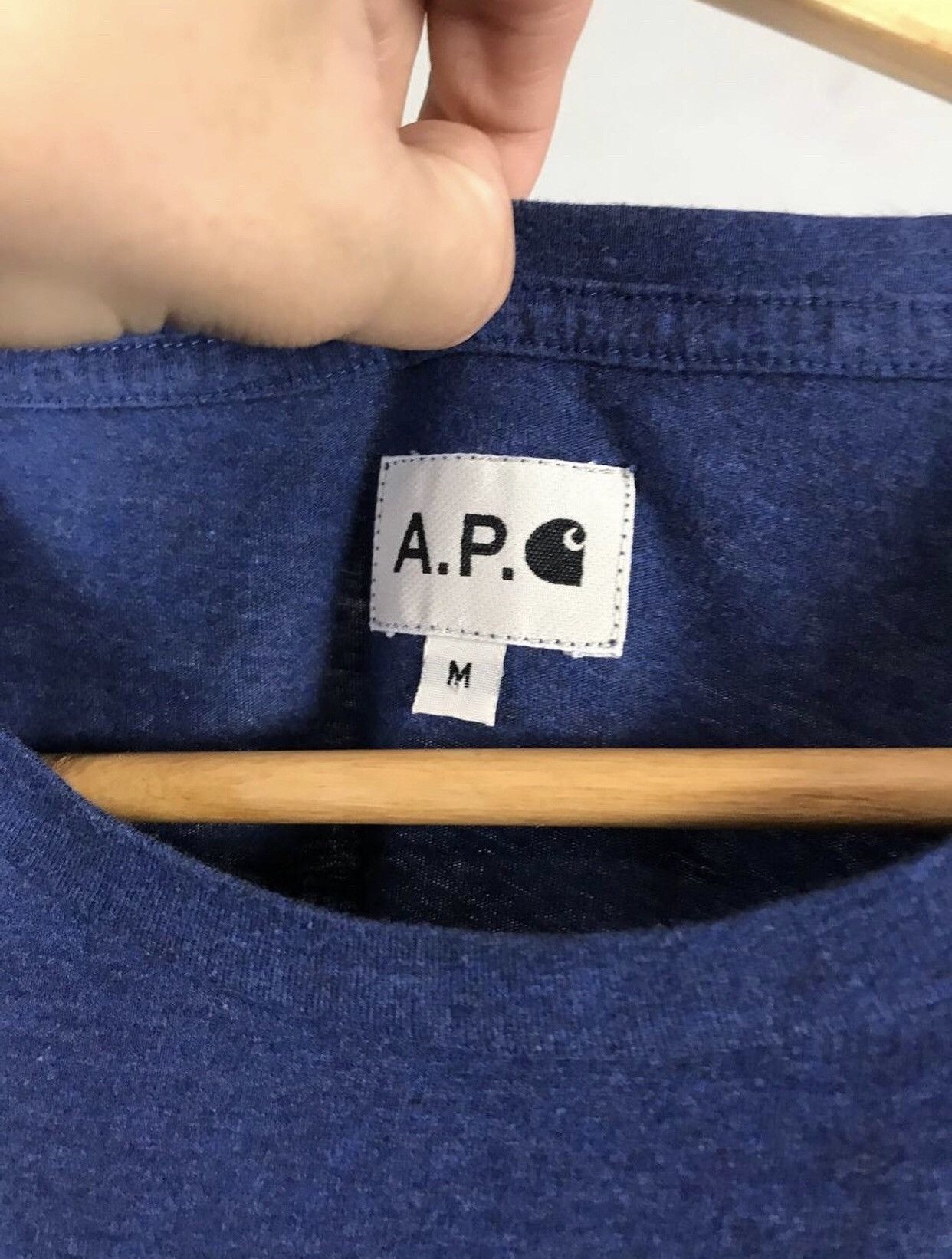 A.P.C. × Carhartt Wip A.P.C x Carhartt WIP streetwear tee Size US M / EU 48-50 / 2 - 4 Thumbnail