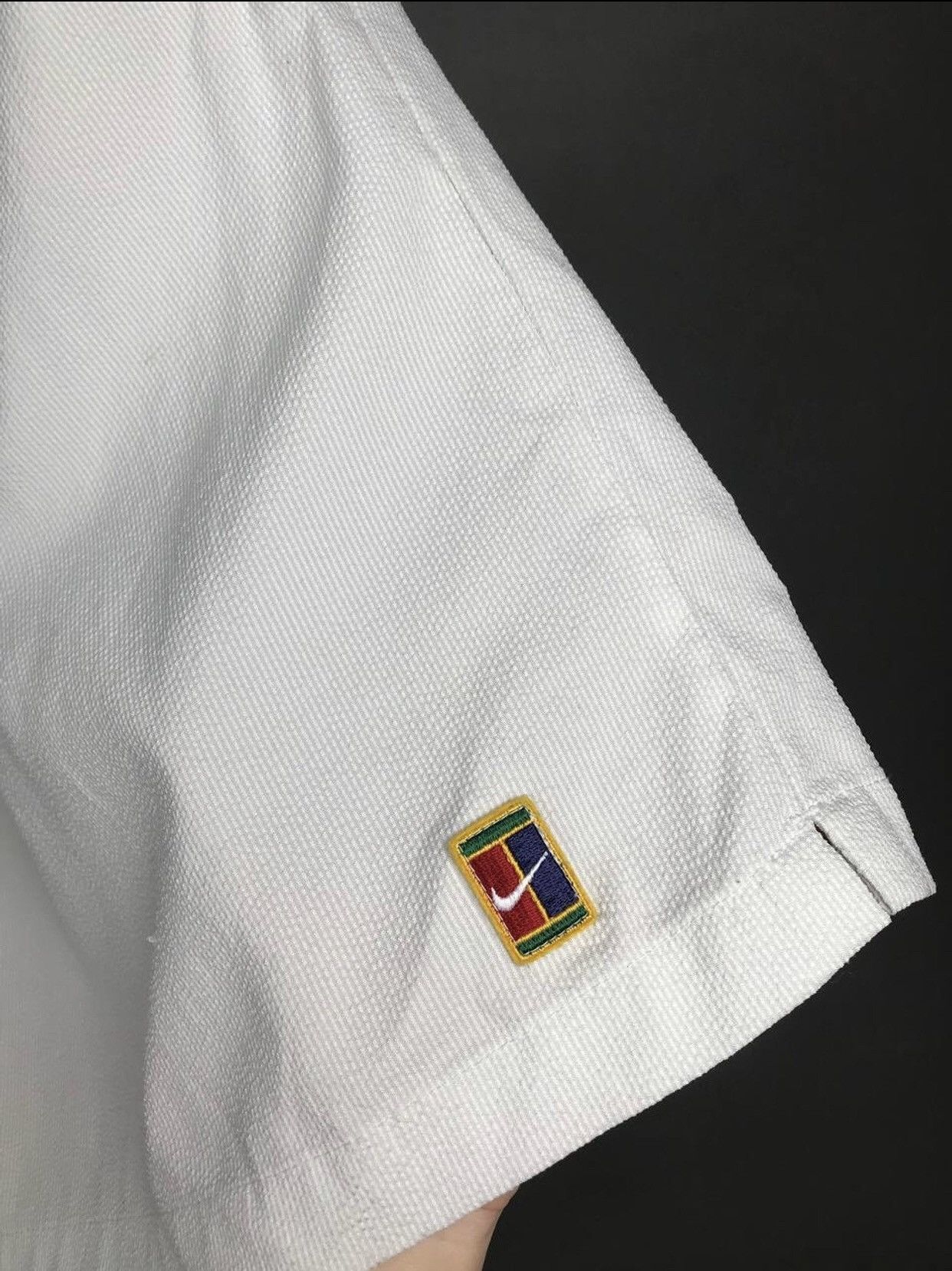 Nike Nike Court vintage swoosh streetwear shorts Size US 36 / EU 52 - 3 Thumbnail