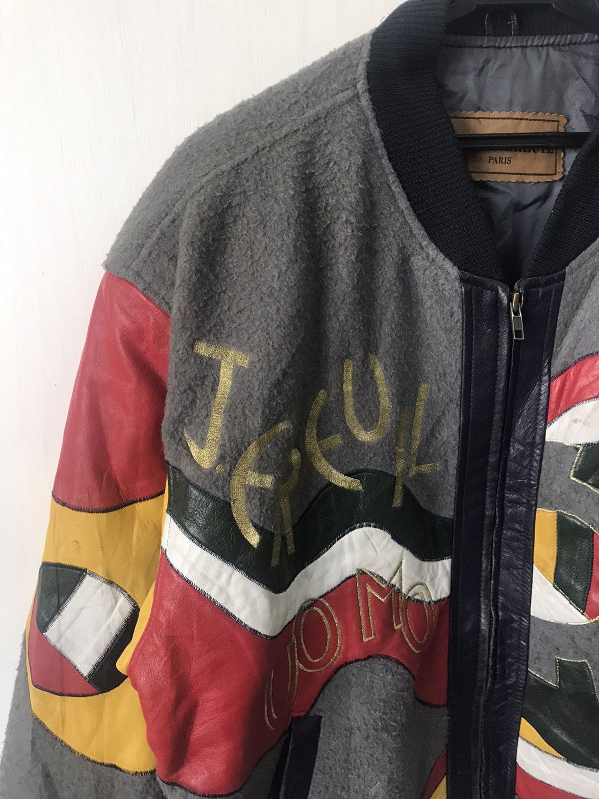 Designer Joseph Ereuil Paris Bomber Like Jacket Size US L / EU 52-54 / 3 - 8 Thumbnail