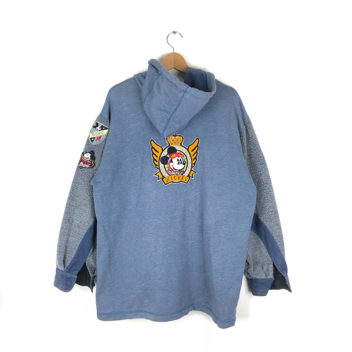 Cartoon Network × Disney × Mickey & Co. Mickey & CO Big Logo Embroidery Spell Out Hoodie Jacket Size US XL / EU 56 / 4 - 1 Thumbnail