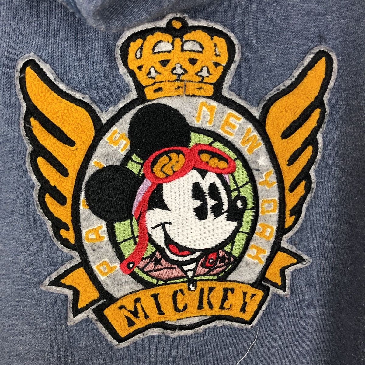 Cartoon Network × Disney × Mickey & Co. Mickey & CO Big Logo Embroidery Spell Out Hoodie Jacket Size US XL / EU 56 / 4 - 4 Thumbnail