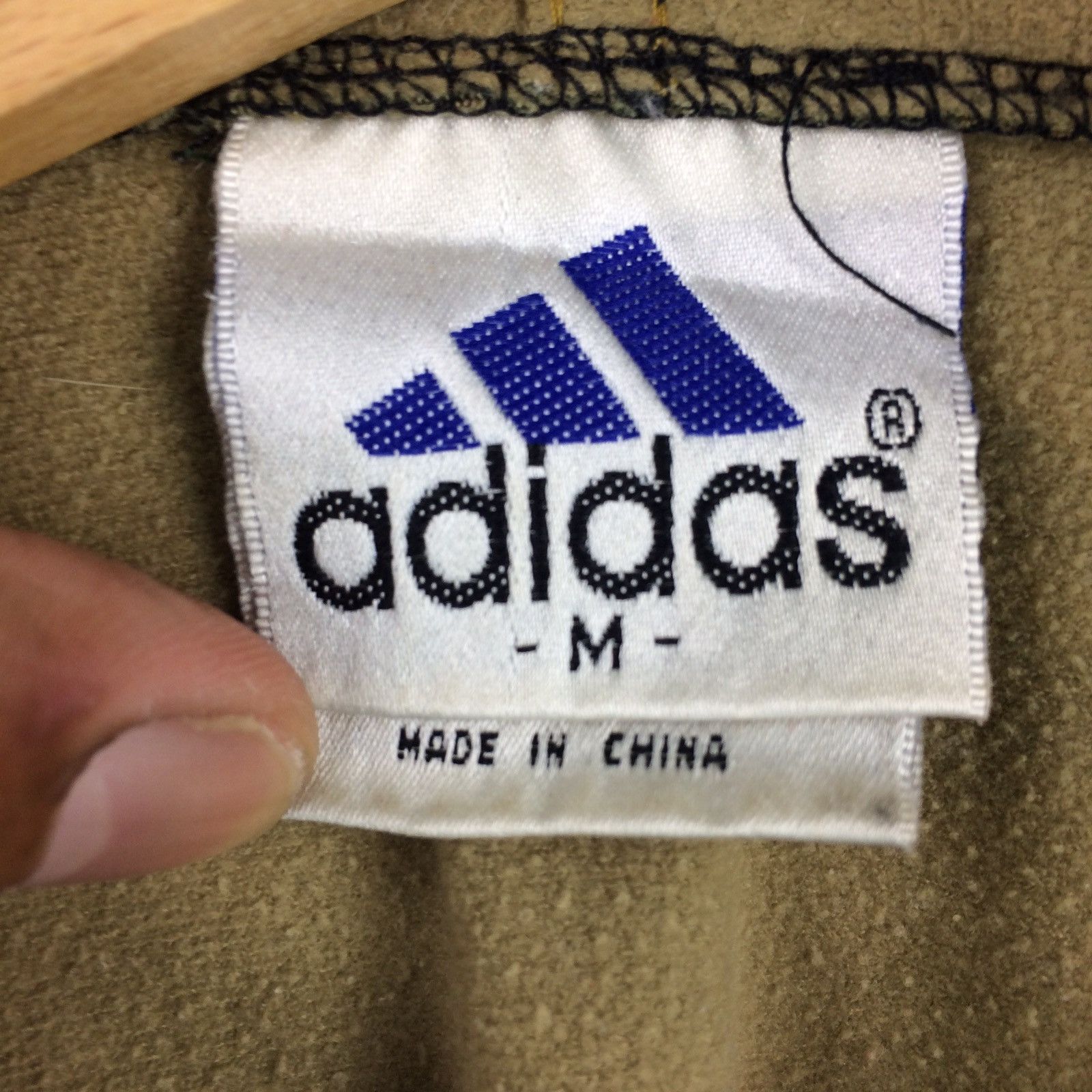 Adidas Camo Adidas Hoodie with big logo embroide Size US M / EU 48-50 / 2 - 6 Thumbnail