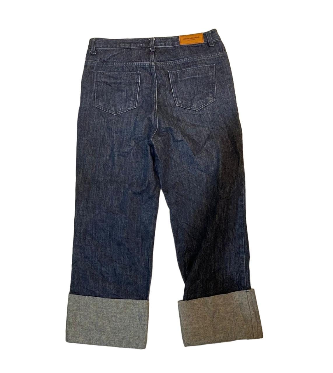 Andersson Bell Andersson bell folded denim pants Size US 31 - 2 Thumbnail
