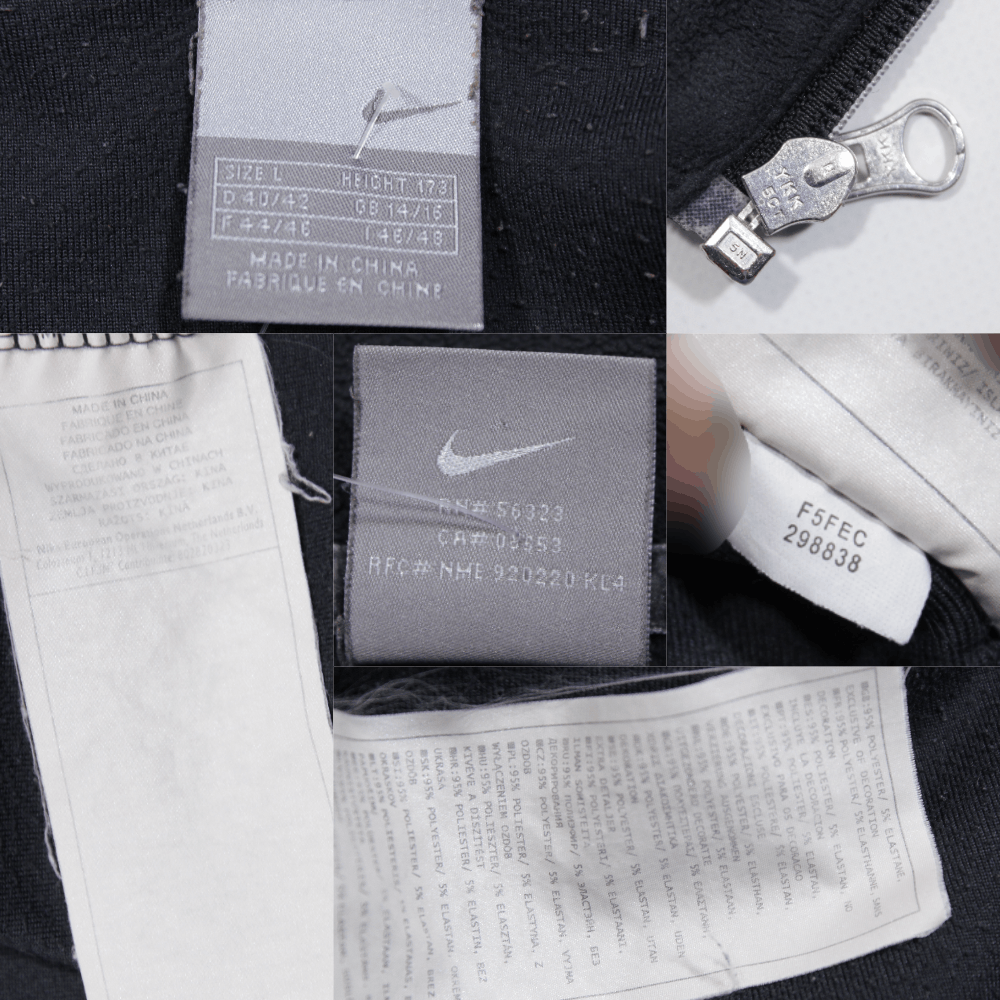 Nike 90S Swoosh Logo Fleece Jacket Size L / US 10 / IT 46 - 8 Thumbnail
