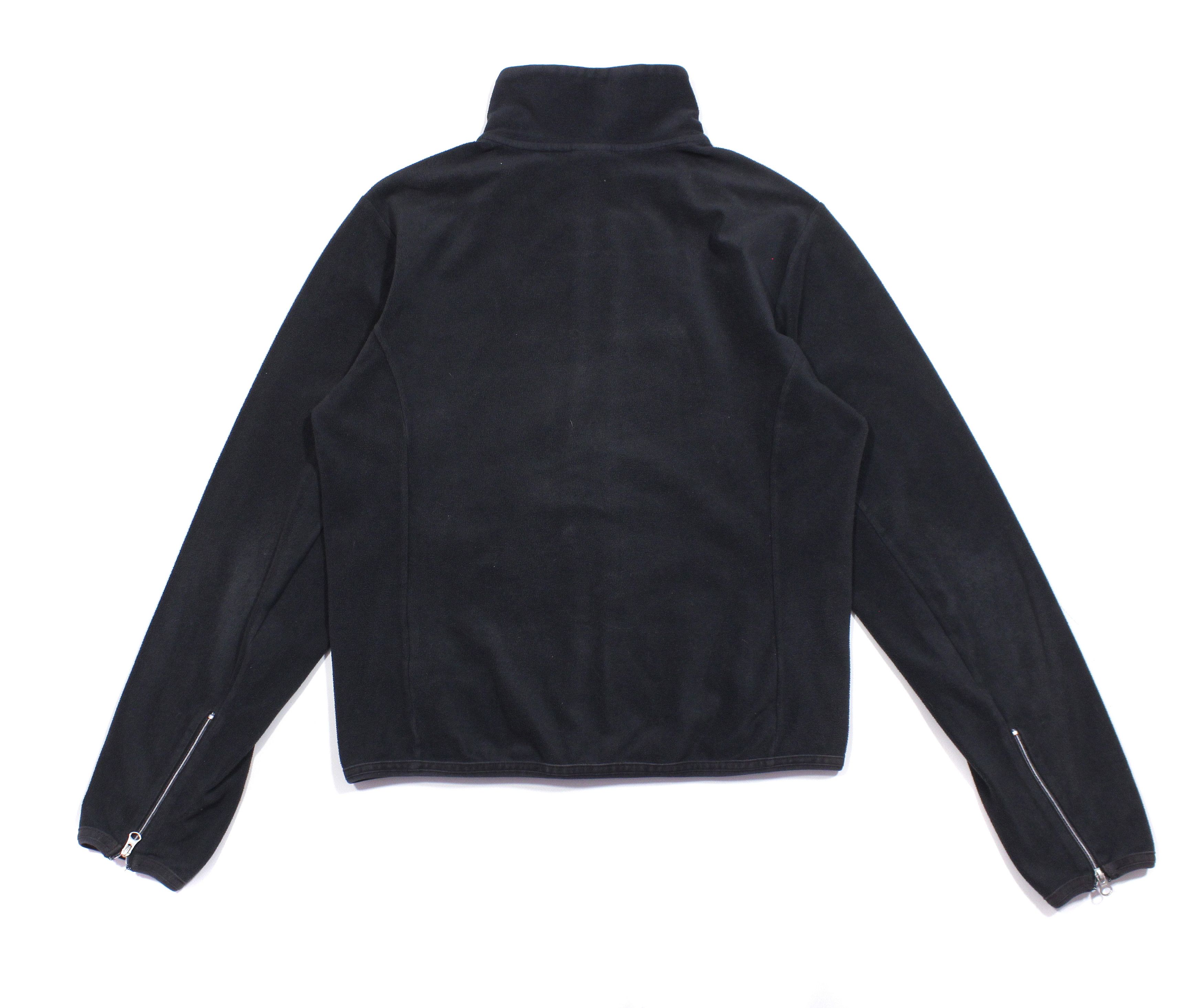 Nike 90S Swoosh Logo Fleece Jacket Size L / US 10 / IT 46 - 2 Thumbnail