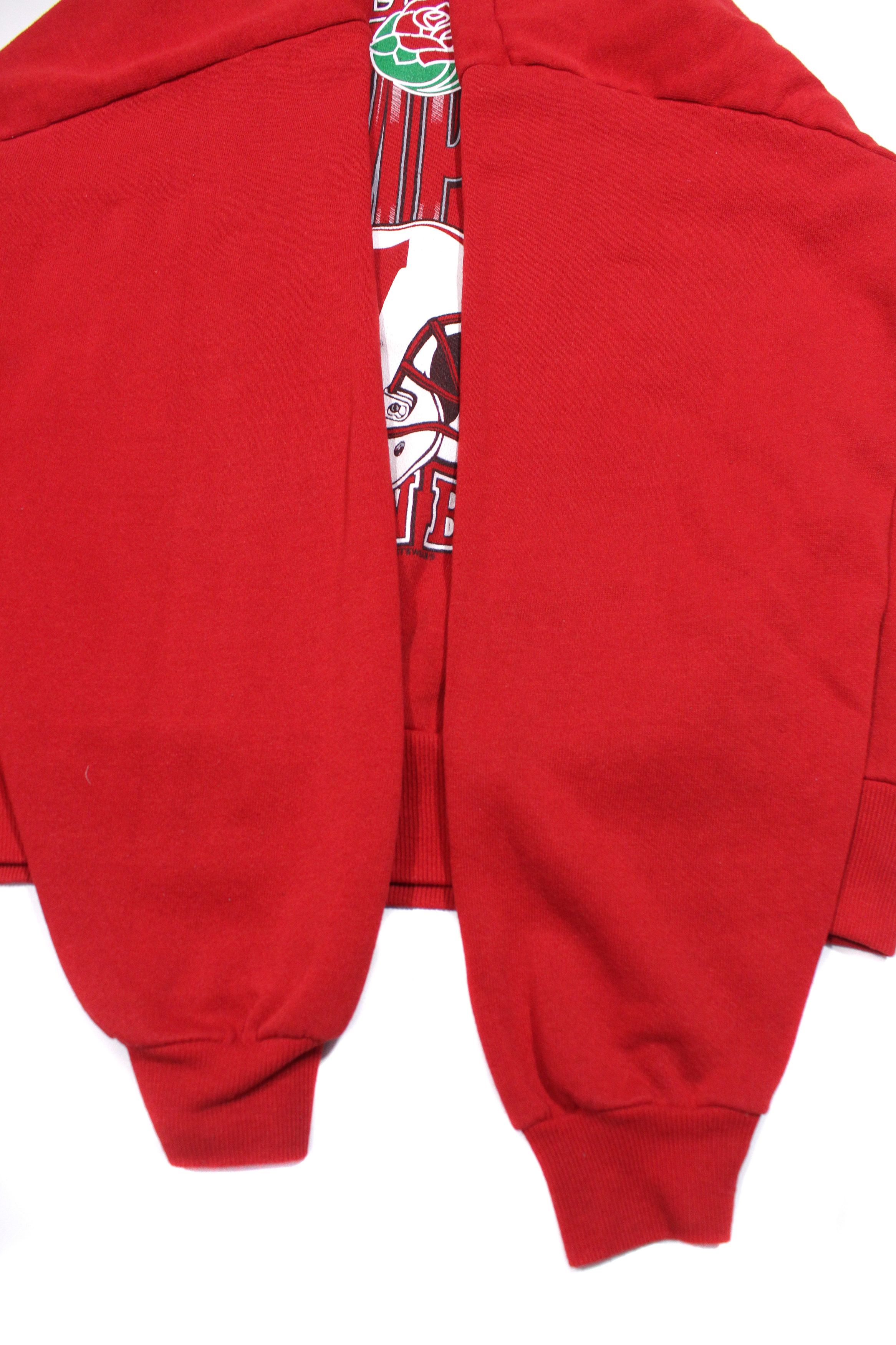 Vintage 1999 Rose Bowl Wisconsin Badgers Big Logo Sweatshirt Size US L / EU 52-54 / 3 - 7 Thumbnail