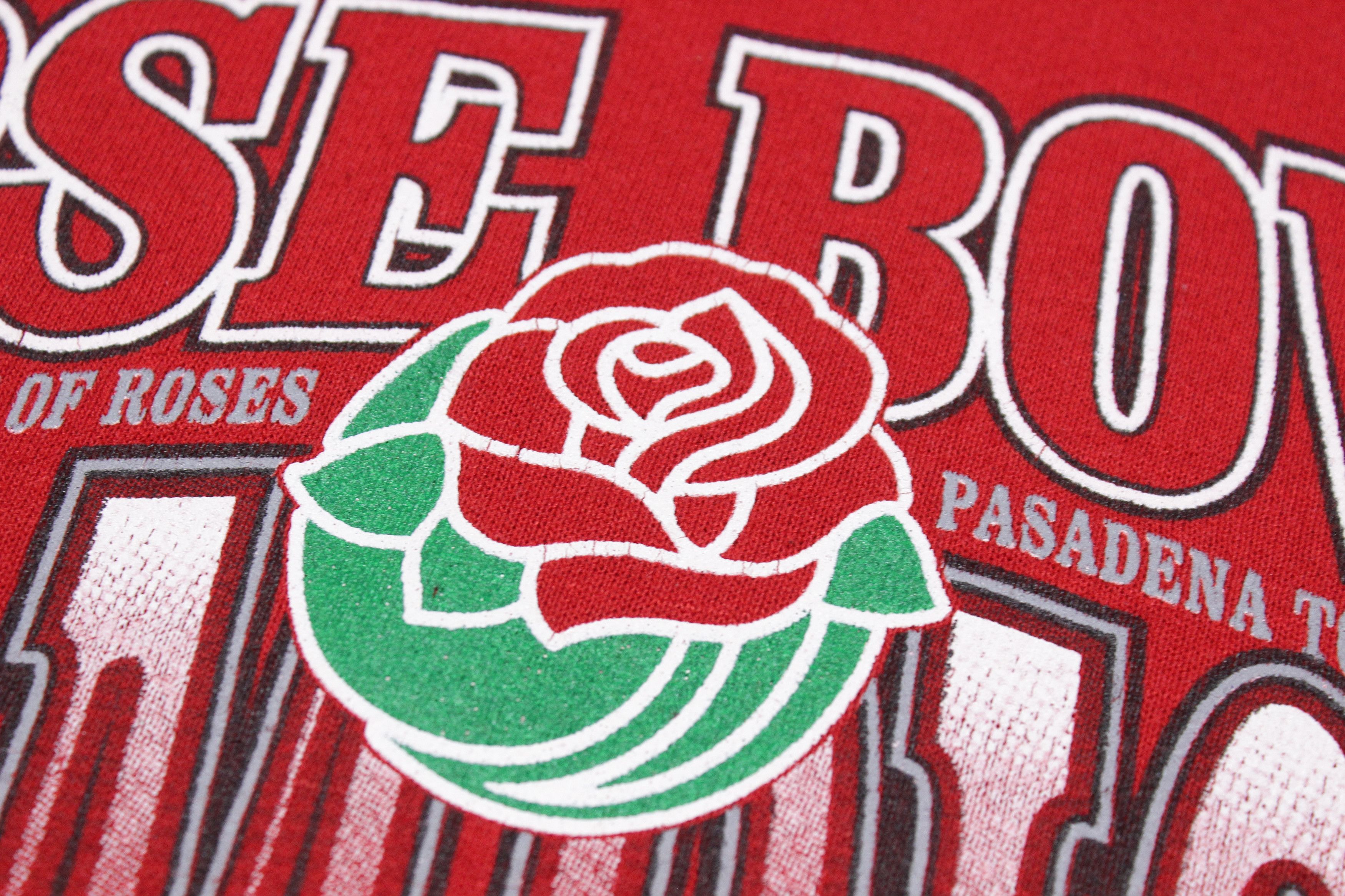 Vintage 1999 Rose Bowl Wisconsin Badgers Big Logo Sweatshirt Size US L / EU 52-54 / 3 - 5 Thumbnail