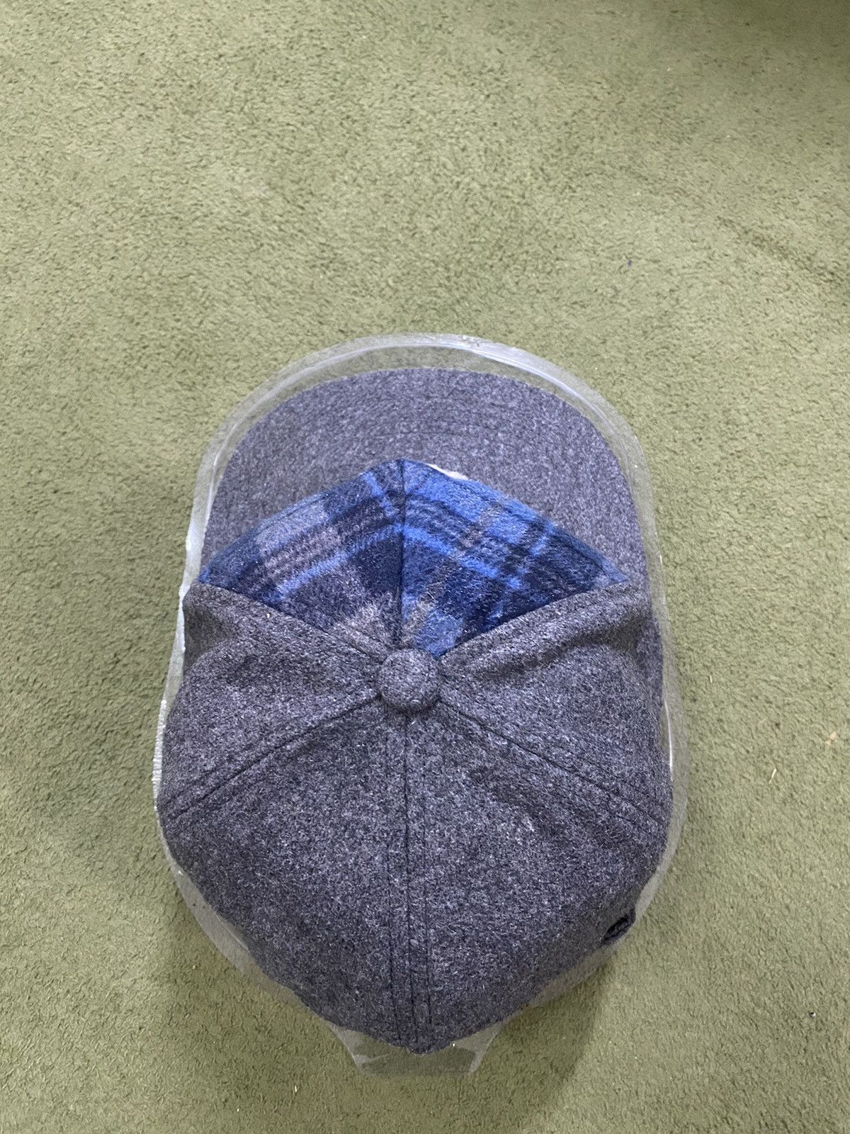 Issey Miyake Ne-net ‘ N ’ Wool Quilted Front Adjustable Hats Size ONE SIZE - 4 Thumbnail