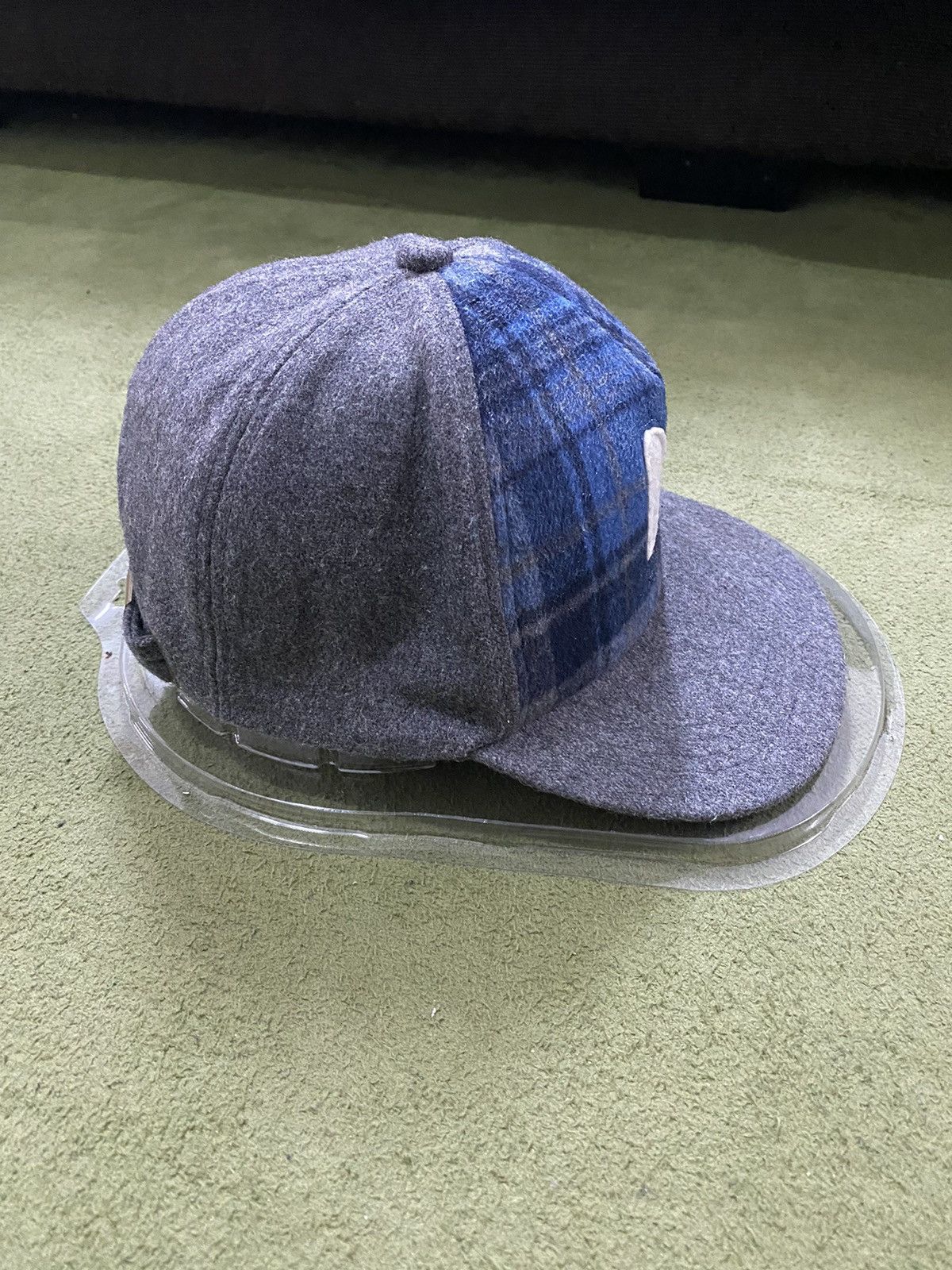 Issey Miyake Ne-net ‘ N ’ Wool Quilted Front Adjustable Hats Size ONE SIZE - 2 Thumbnail
