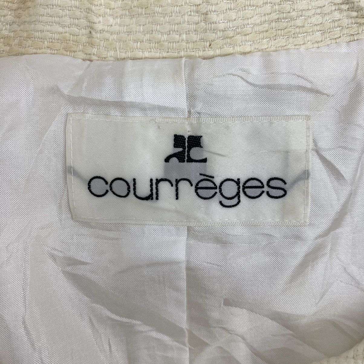 Courreges Vintage COURREGES French Brand Button Up Crop Top Jacket Size XS / US 0-2 / IT 36-38 - 6 Thumbnail