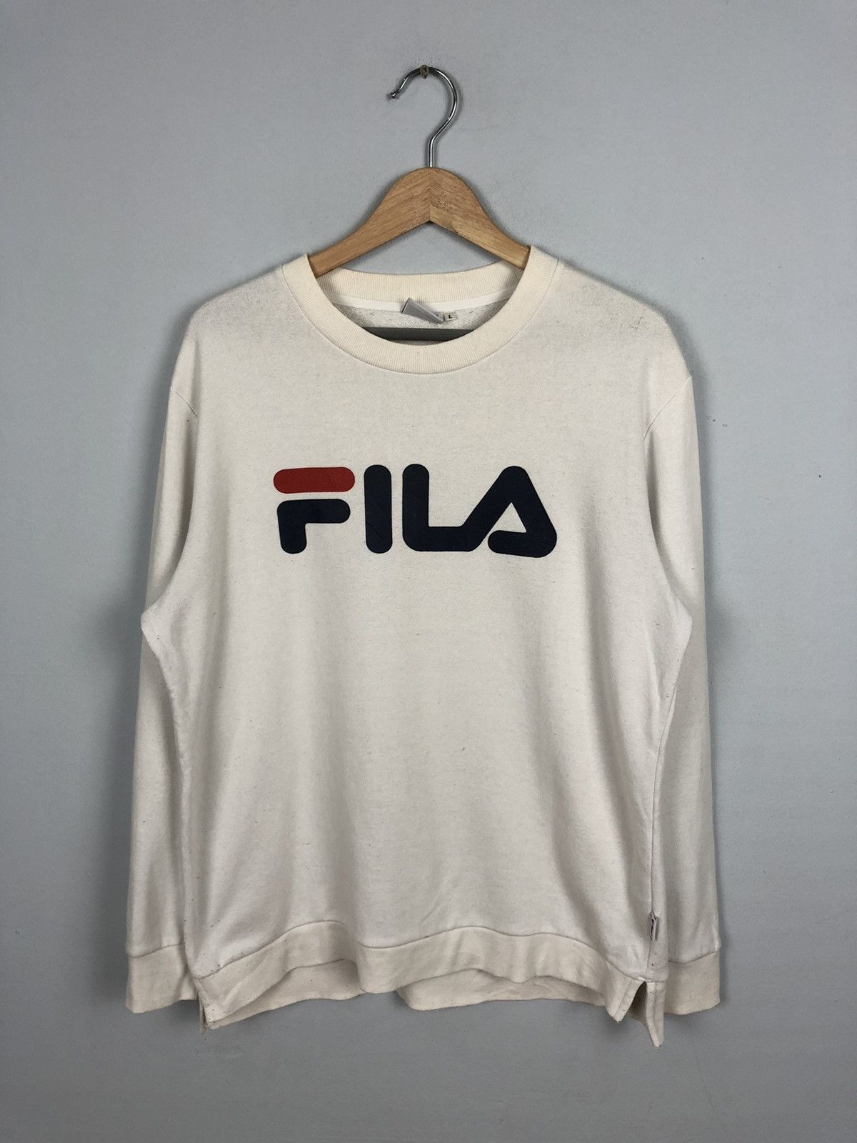 Fila × Vintage Vintage Fila Logo Italian Iconic💥 Sweatshirt Size US L / EU 52-54 / 3 - 1 Thumbnail