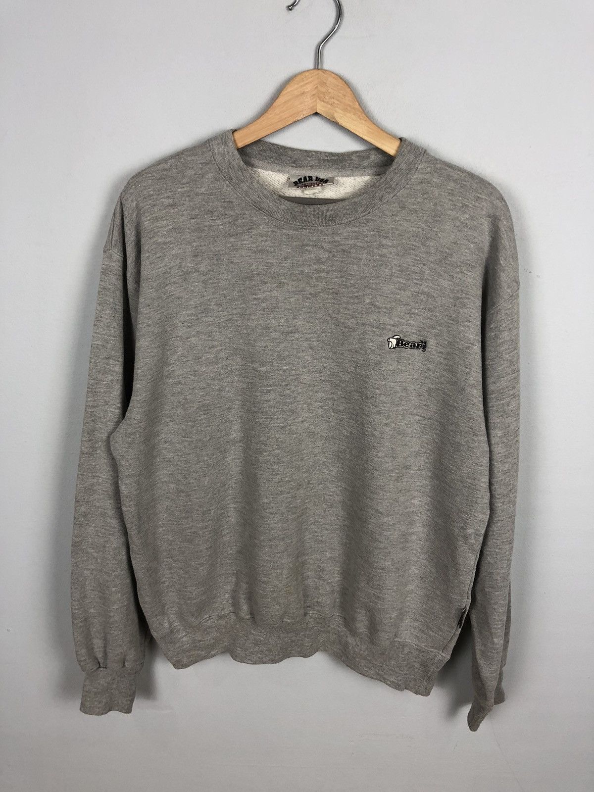 Japanese Brand × Other × Vintage Vintage Bear USA Pull Over Sweatshirt Size US M / EU 48-50 / 2 - 1 Thumbnail