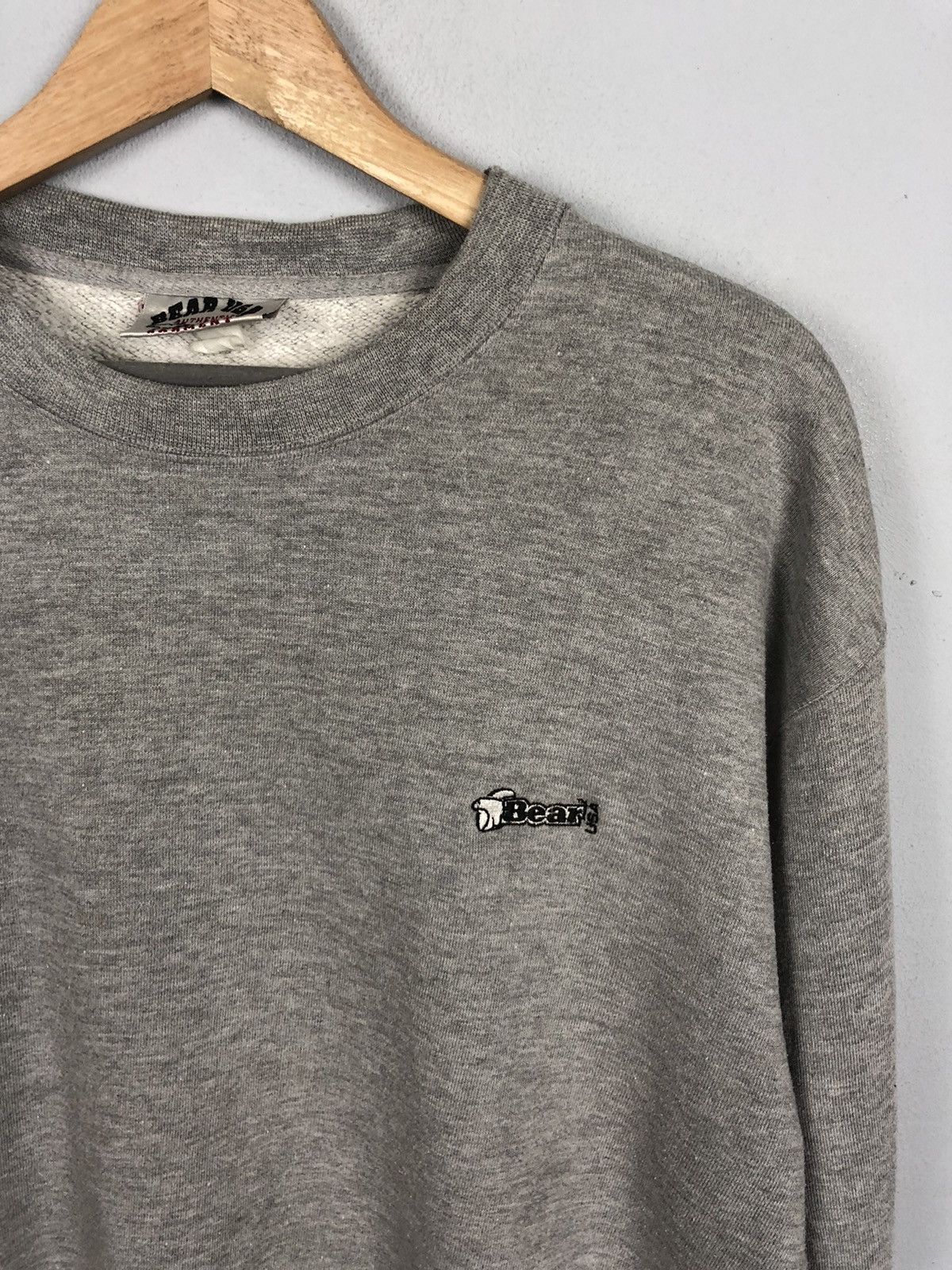 Japanese Brand × Other × Vintage Vintage Bear USA Pull Over Sweatshirt Size US M / EU 48-50 / 2 - 2 Thumbnail