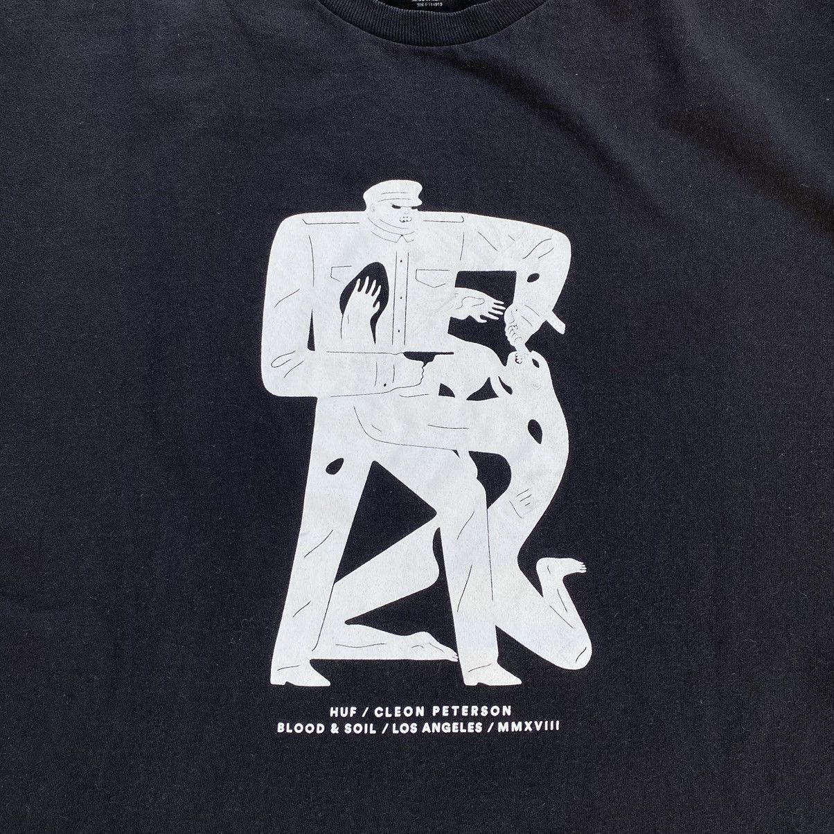 Cleon Peterson Huf Japan Cleon Peterson Art Rare Tshirt Size US L / EU 52-54 / 3 - 6 Thumbnail