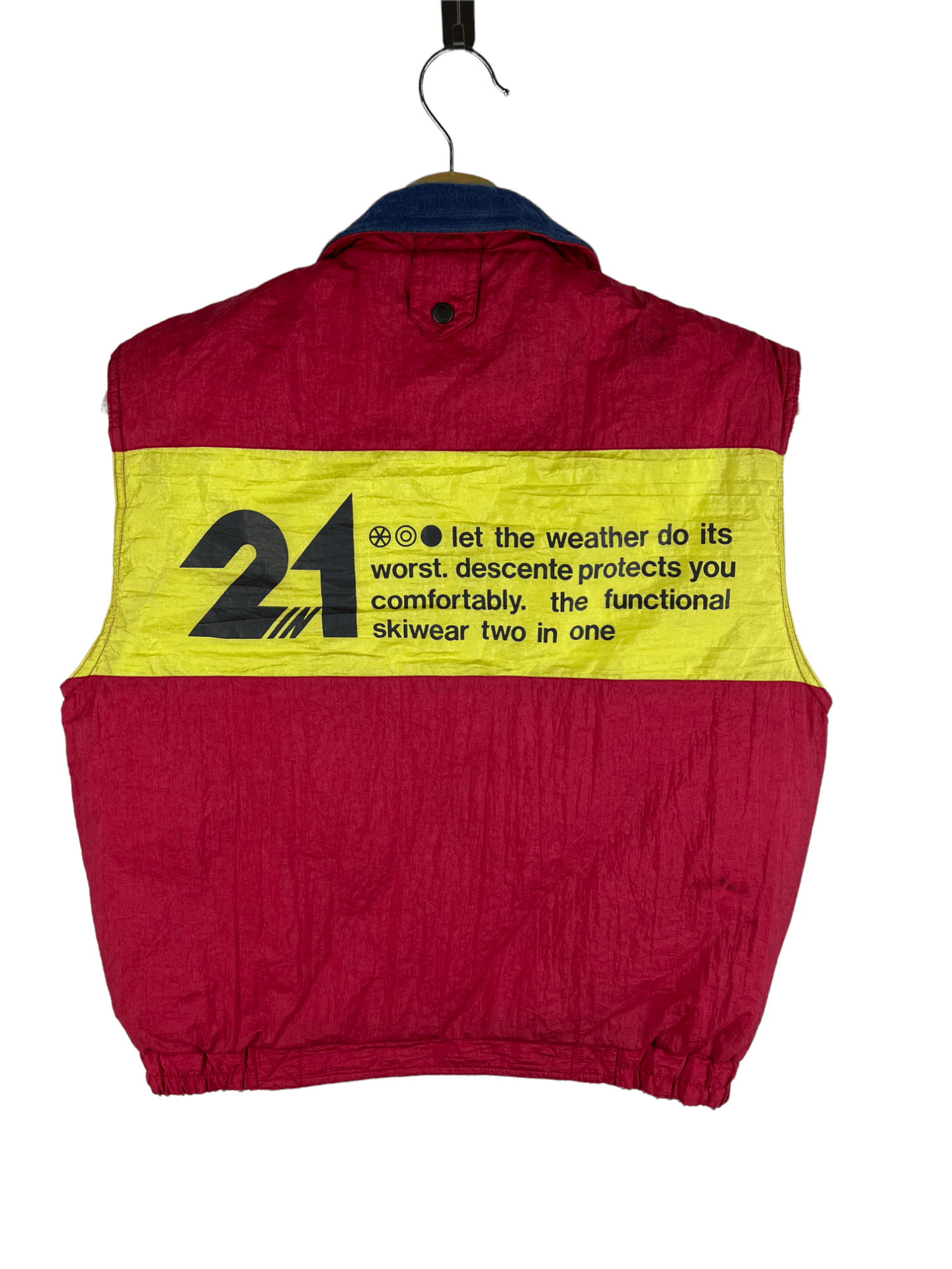 Descente VINTAGE DESCENTE 21 SKI VEST Size 36S - 3 Thumbnail