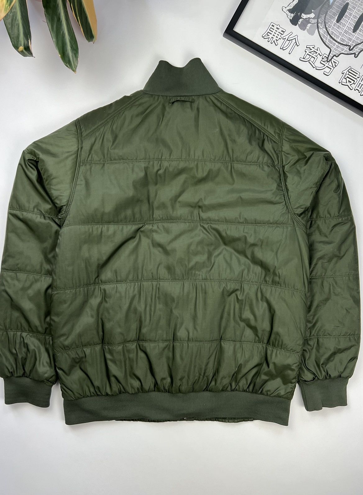 Nike × Nike ACG × Vintage Nike ACG Vintage 2 Thermal Layer Beige Quilted Liner Jacket Size US M / EU 48-50 / 2 - 3 Thumbnail