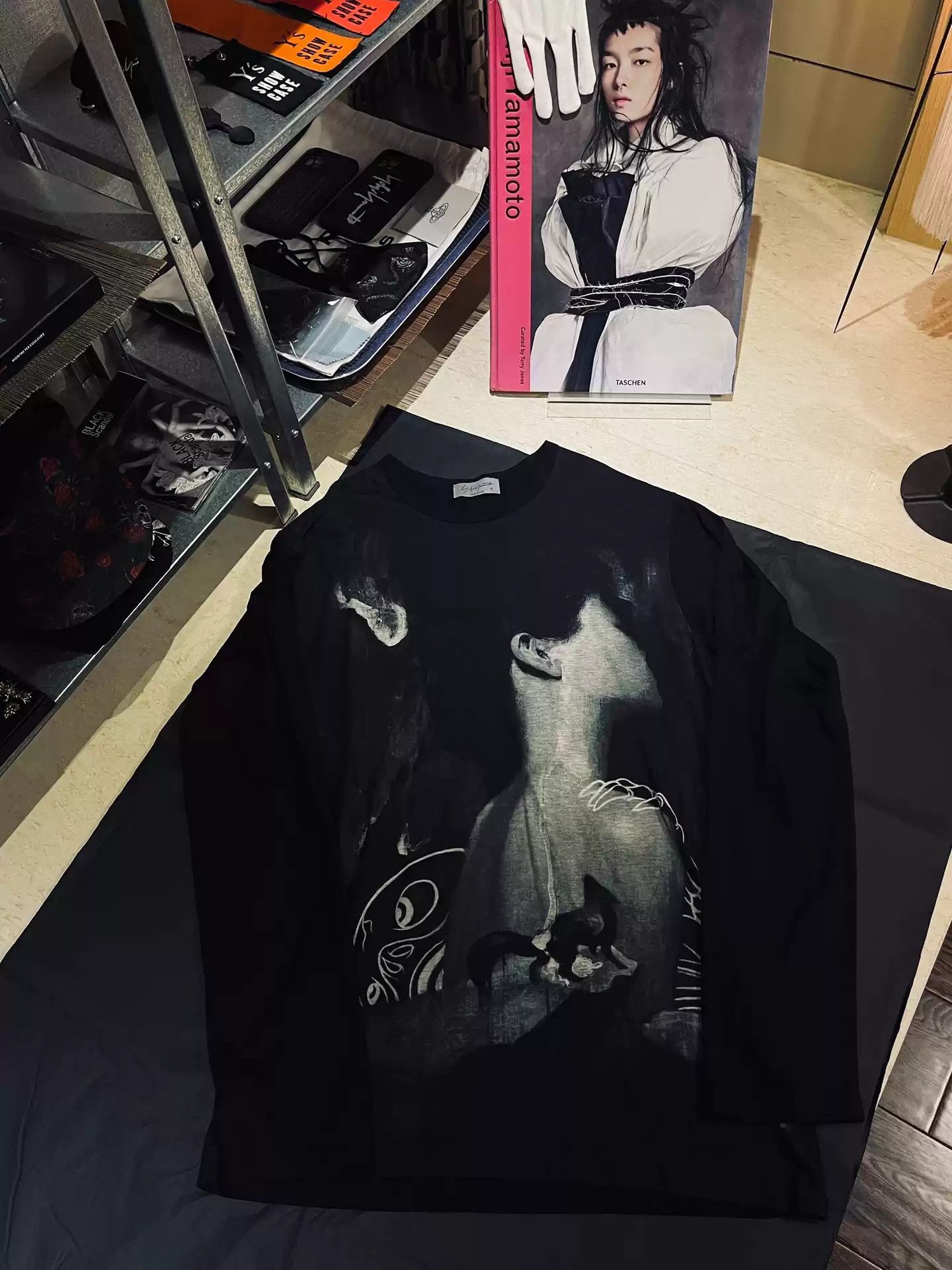 Yohji Yamamoto Yohji Yamamoto x James Jean Painted Shirt | Grailed