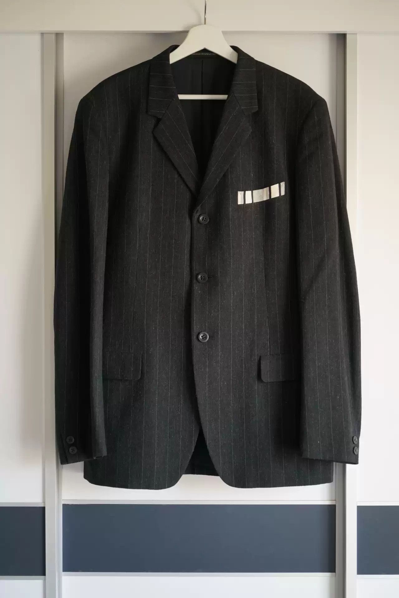 Yohji Yamamoto 93aw Stripes Suit Set
