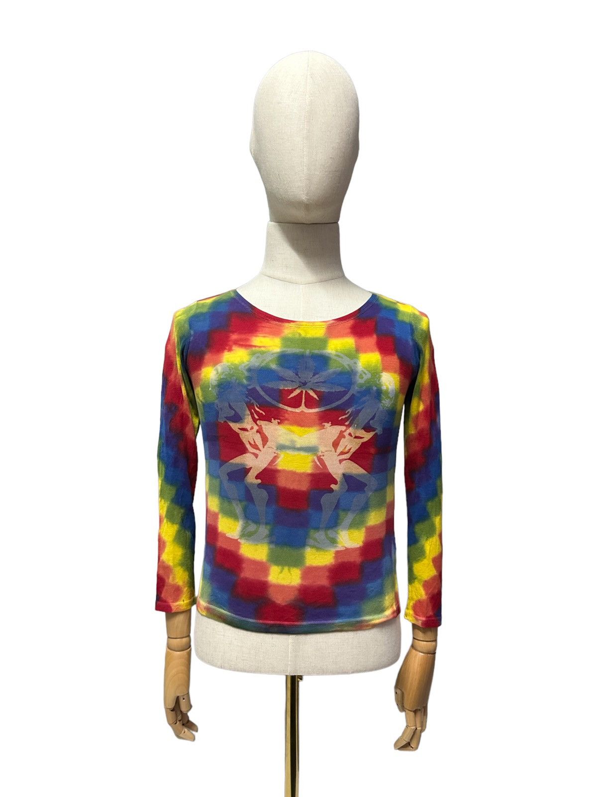 Hysteric Glamour 🔥Insane🔥 Early 90s Hysteric Glamour mesh tie dye Size US S / EU 44-46 / 1 - 6 Thumbnail