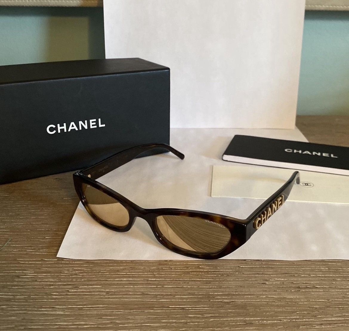 Chanel rectangle sunglasses a71280 hotsell