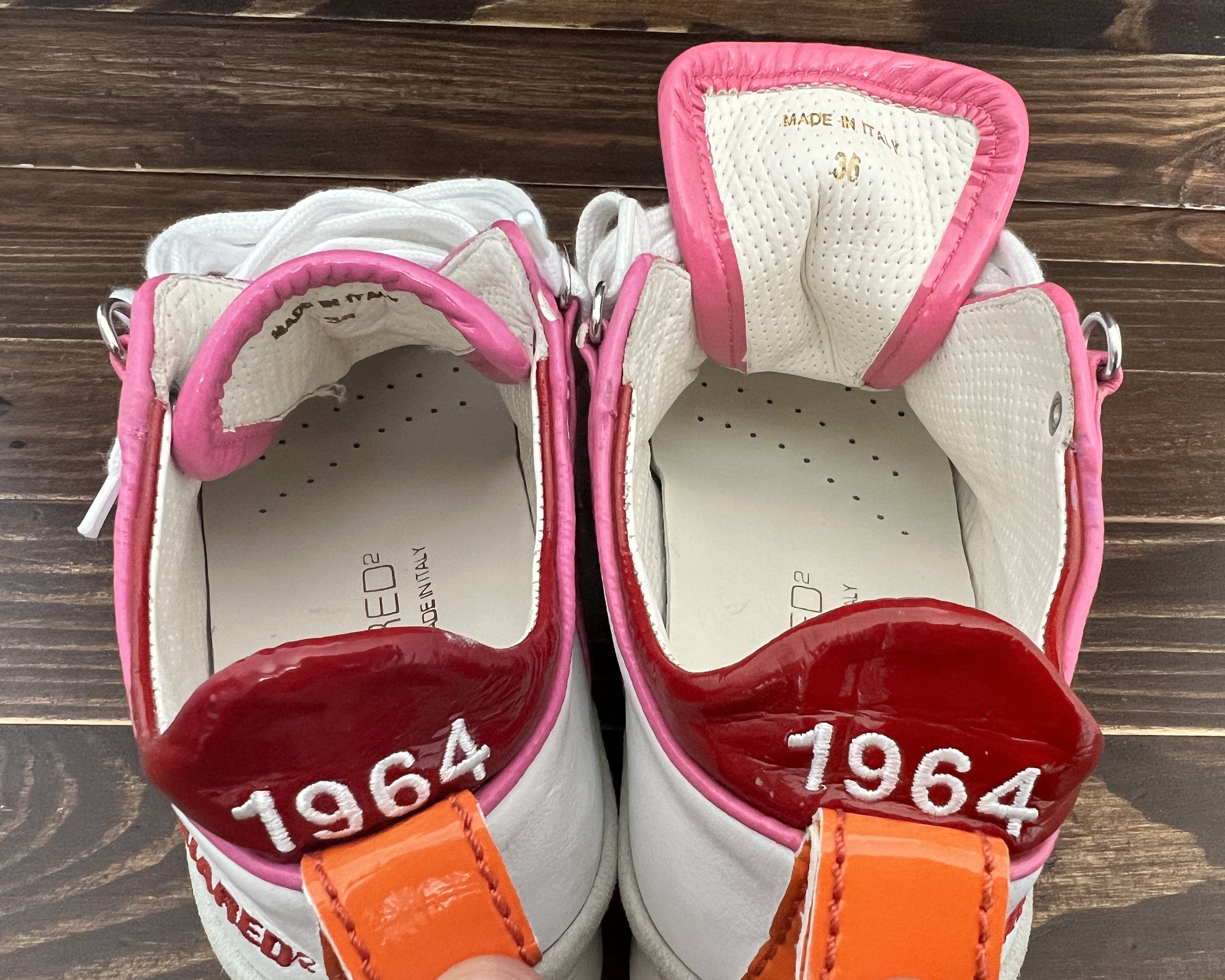 Dsquared2 Dsquared2 Get In The Fast Lane 1964 Sneakers Made In Italy Size US 6 / IT 36 - 12 Thumbnail