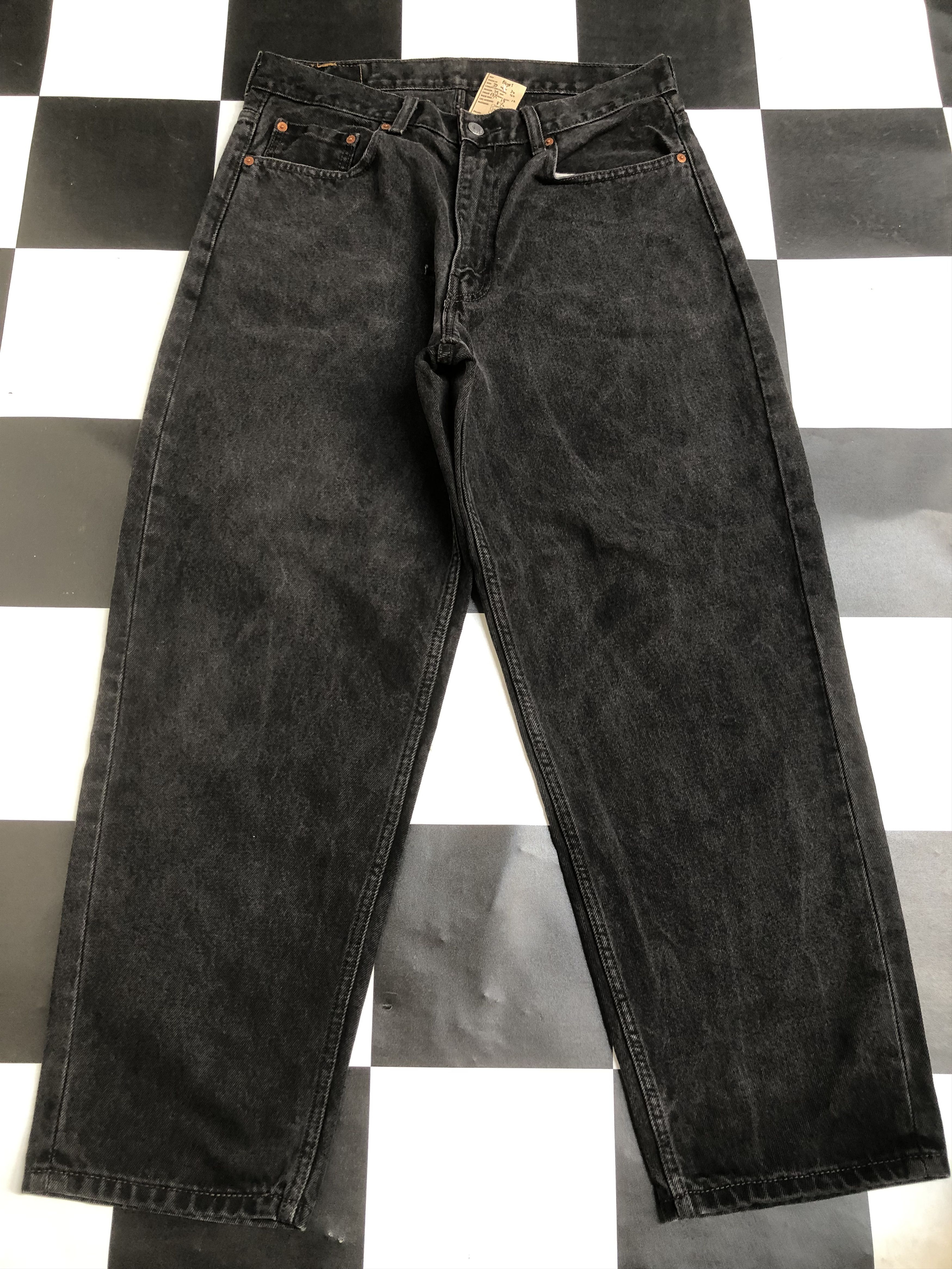 Vintage Levis 560 Black Denim Jeans L626
