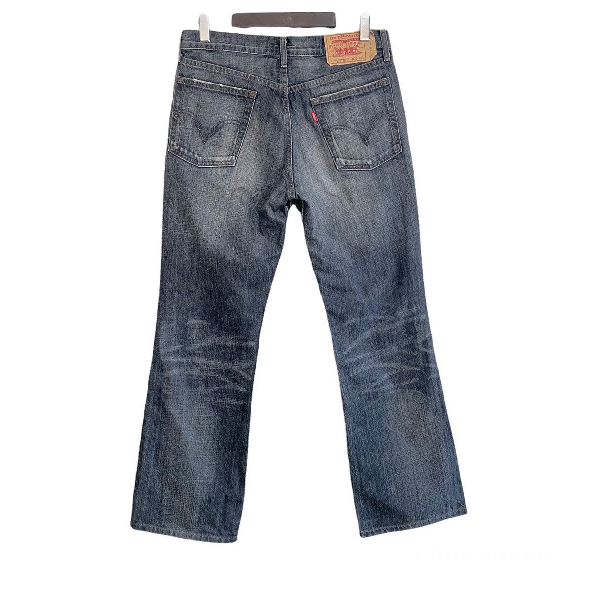 Levi's Vintage Levis 517 Flare Jeans Black Hedi Slimane 32x29 Size US 32 / EU 48 - 1 Thumbnail
