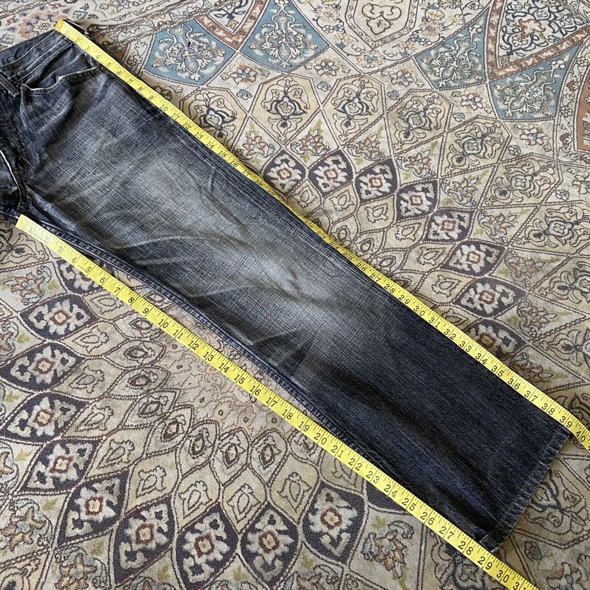Levi's Vintage Levis 517 Flare Jeans Black Hedi Slimane 32x29 Size US 32 / EU 48 - 19 Thumbnail