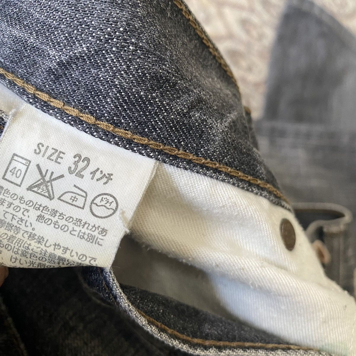 Levi's Vintage Levis 517 Flare Jeans Black Hedi Slimane 32x29 Size US 32 / EU 48 - 14 Thumbnail