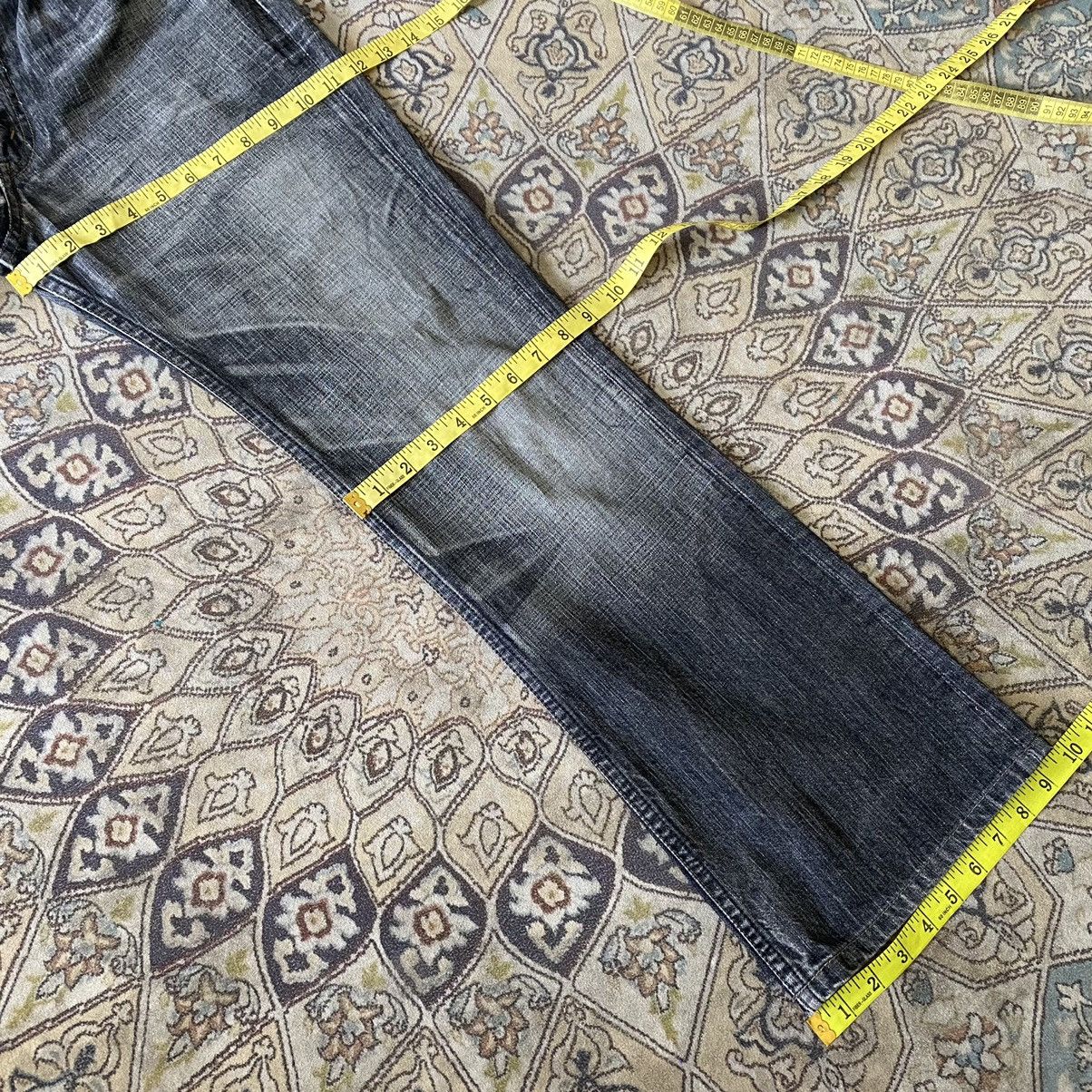 Levi's Vintage Levis 517 Flare Jeans Black Hedi Slimane 32x29 Size US 32 / EU 48 - 20 Thumbnail
