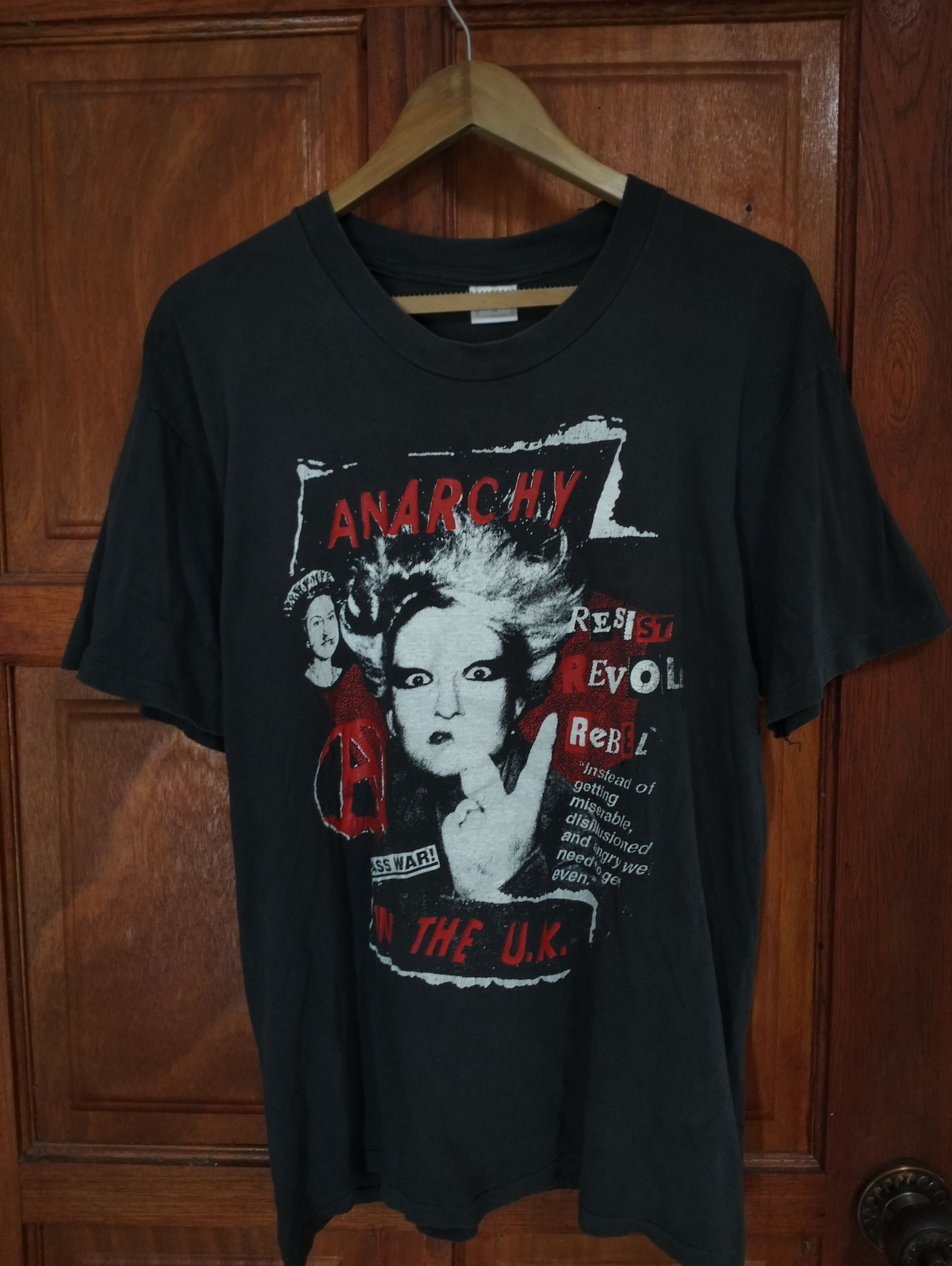 Band Tees × Seditionaries Vintage Sex Pistol Band Tee Anarchy In The Uk Shirt Promo Size US M / EU 48-50 / 2 - 2 Thumbnail
