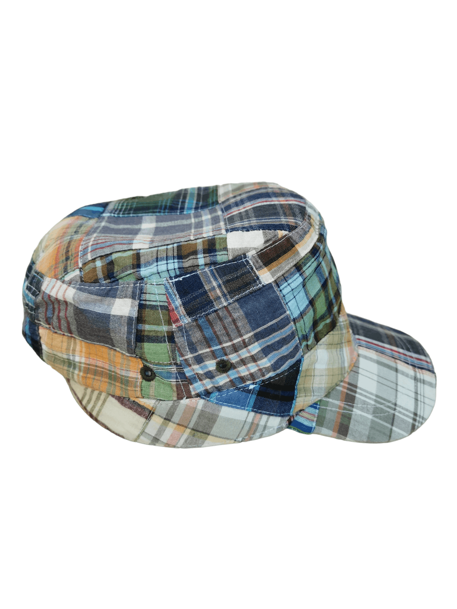 Designer × Japanese Brand JAPANESE DESIGNER PATCHWORK HAT CAP Size ONE SIZE - 4 Thumbnail