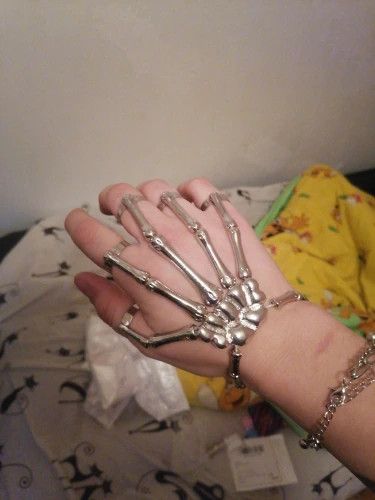Other Punk Hand Skeleton Size ONE SIZE - 6 Thumbnail