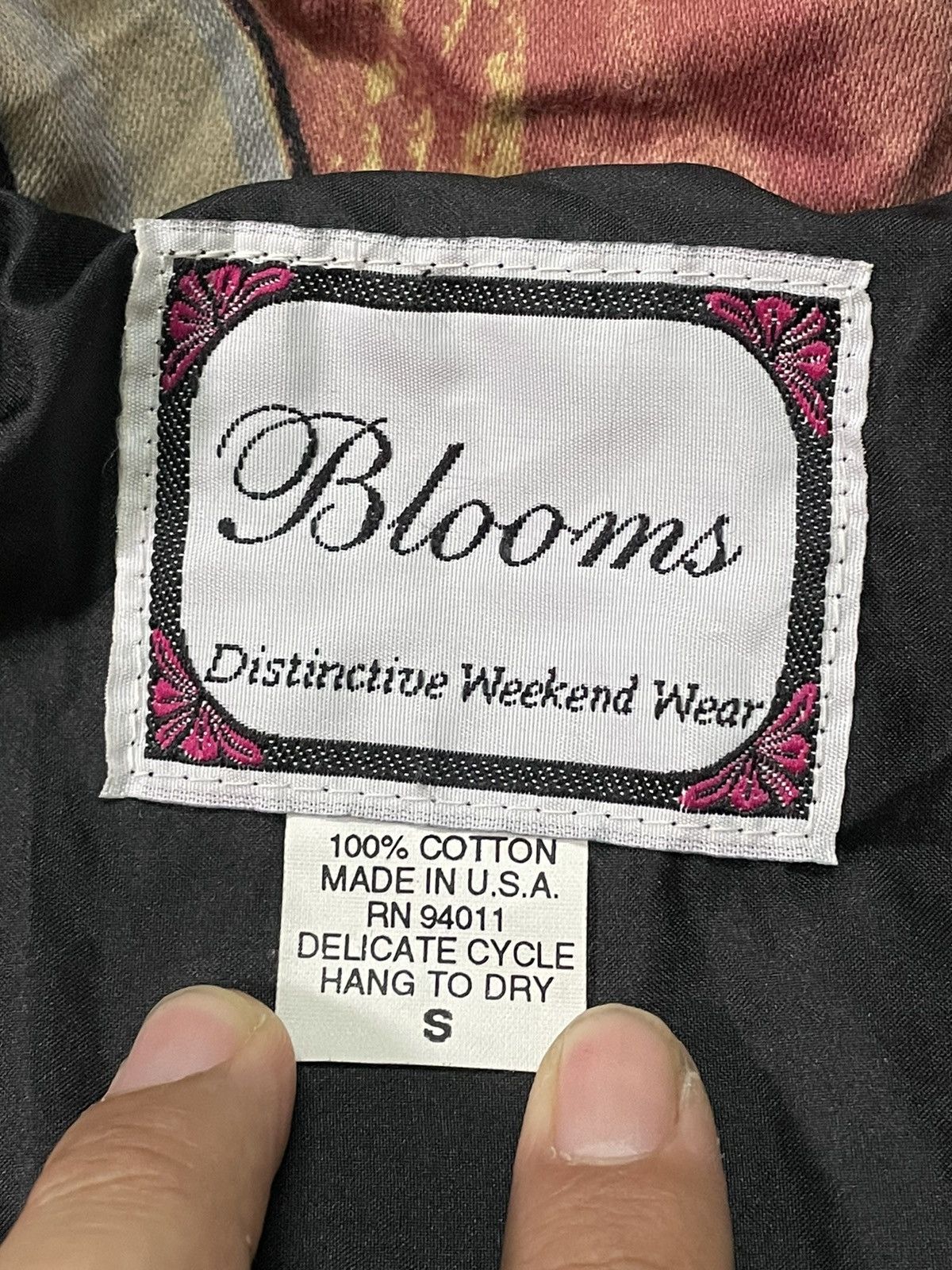 Other RARE Vintage Blooms Art Streetwear Design Size US S / EU 44-46 / 1 - 7 Thumbnail
