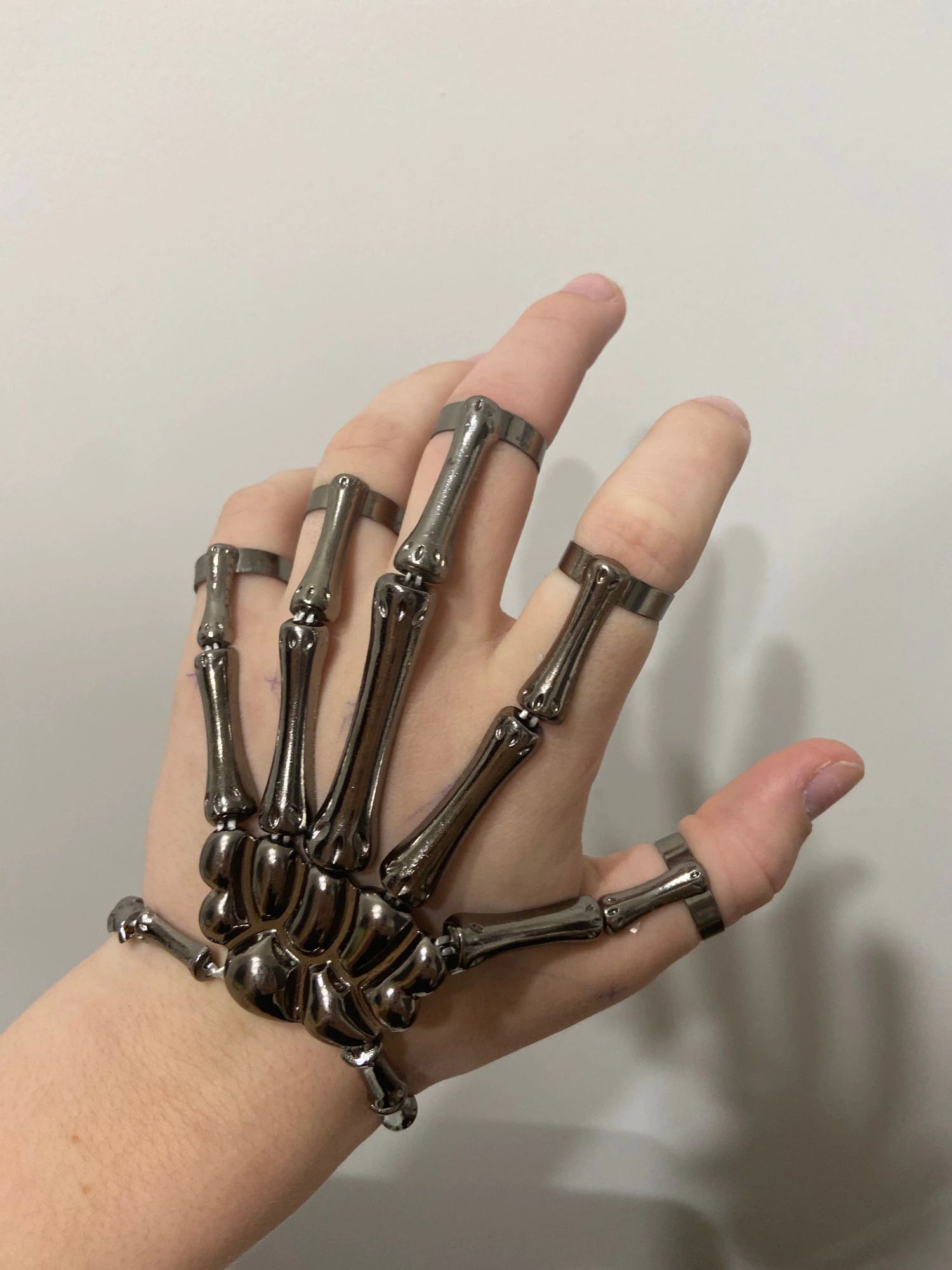 Other Punk Hand Skeleton Size ONE SIZE - 6 Thumbnail