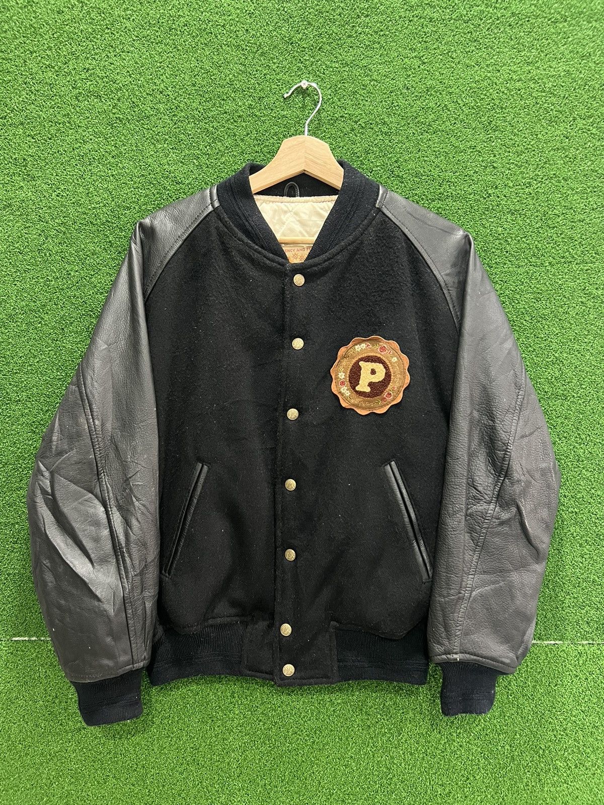 Vintage Jacket Peyton Place by FIVE FOXes Cowhide On The Arm