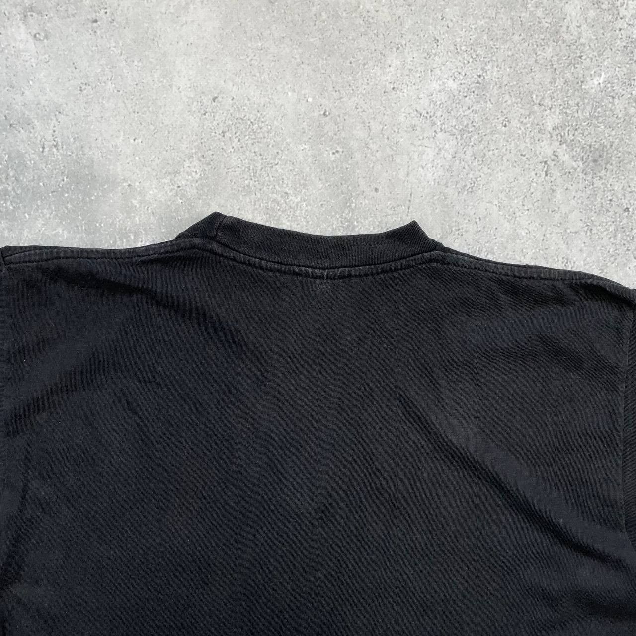 Vintage Vintage 90s Piss Off Quote T Shirt Faded Black Size US L / EU 52-54 / 3 - 14 Thumbnail