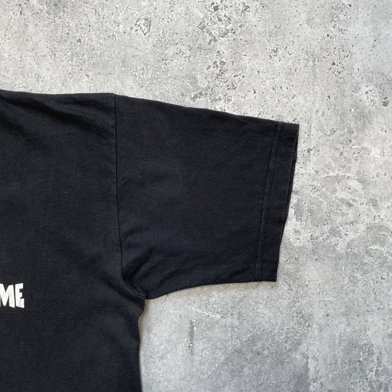 Vintage Vintage 90s Piss Off Quote T Shirt Faded Black Size US L / EU 52-54 / 3 - 10 Thumbnail