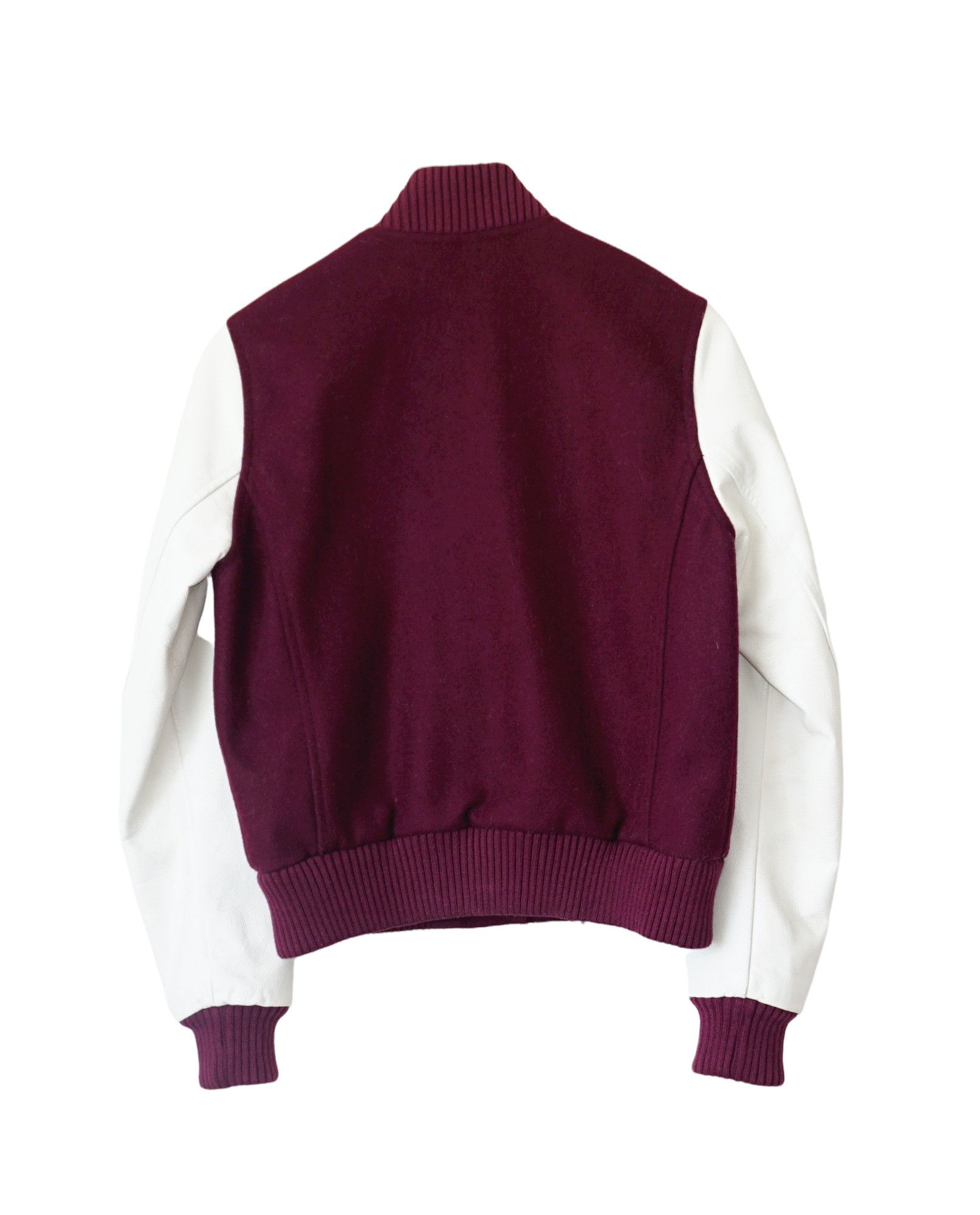 American College Wool Leather Varsity Jacket