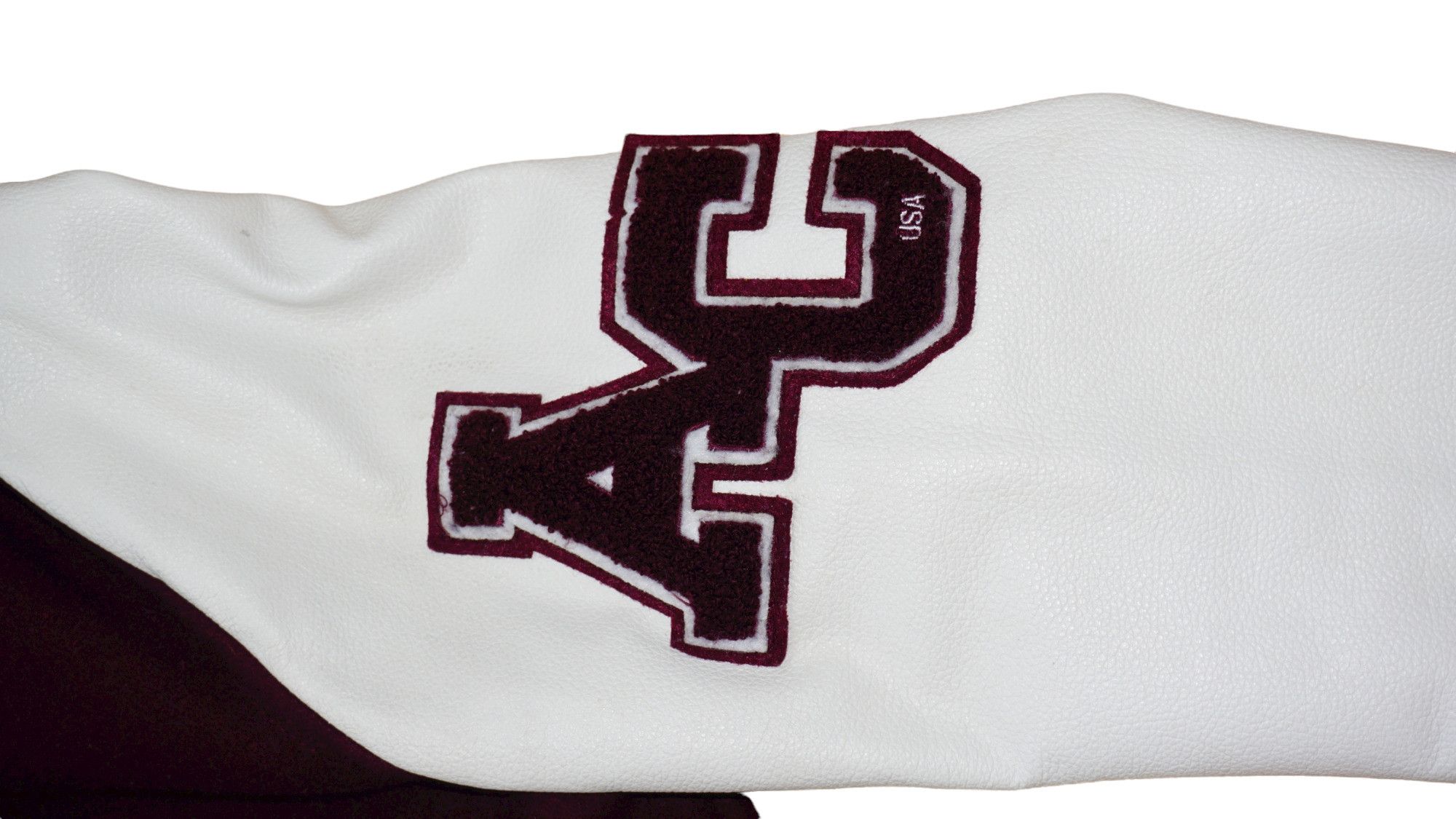 American College Wool Leather Varsity Jacket