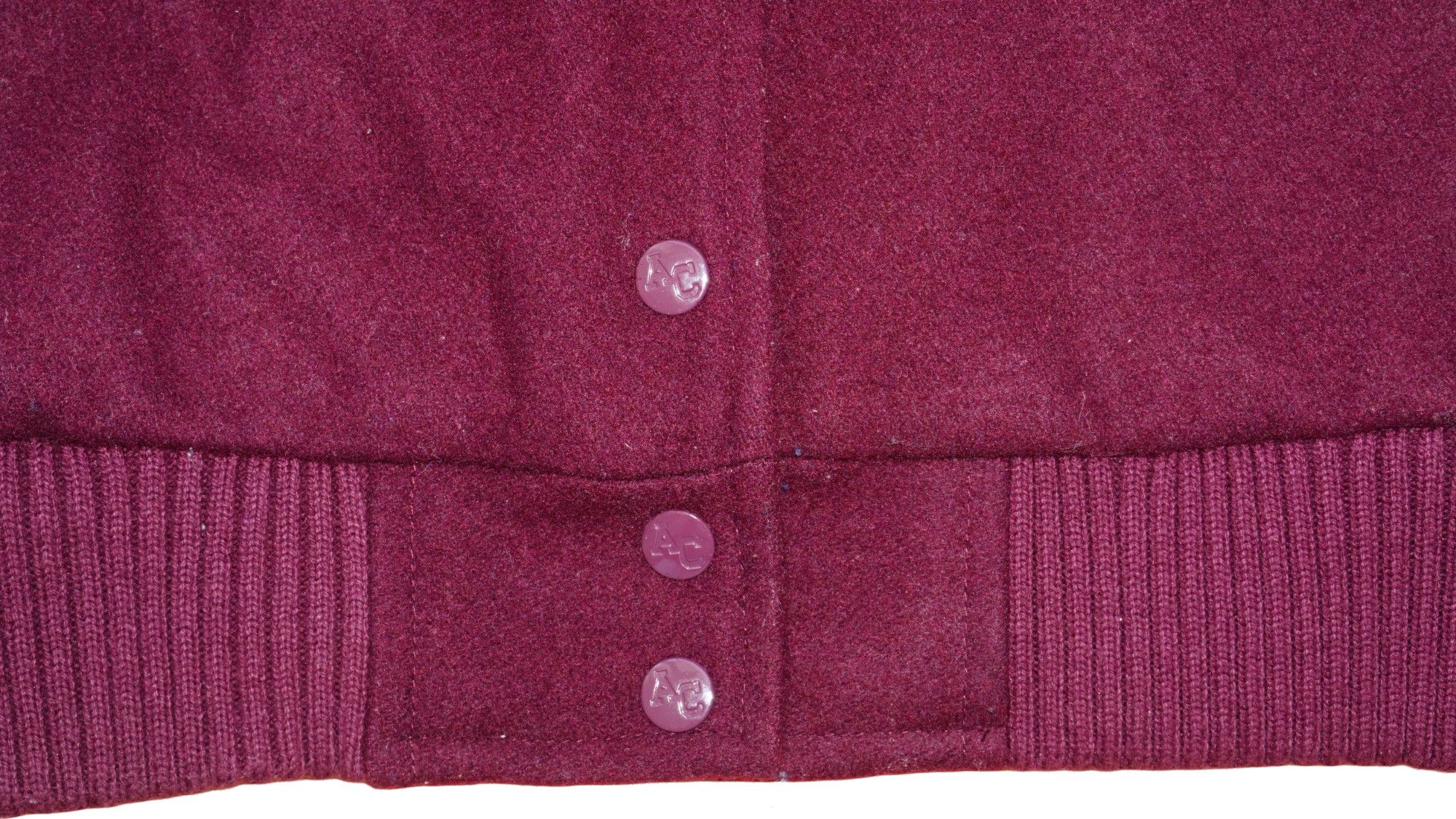 American College Wool Leather Varsity Jacket