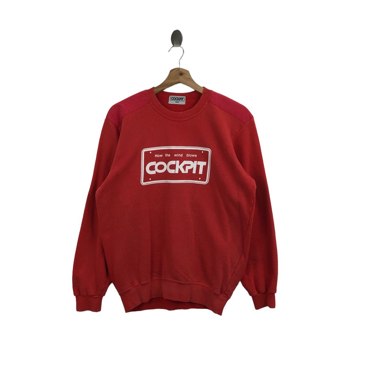 Pick!! Vtg COCKPIT ONWARD Big Logo Sweatshirt Pullover