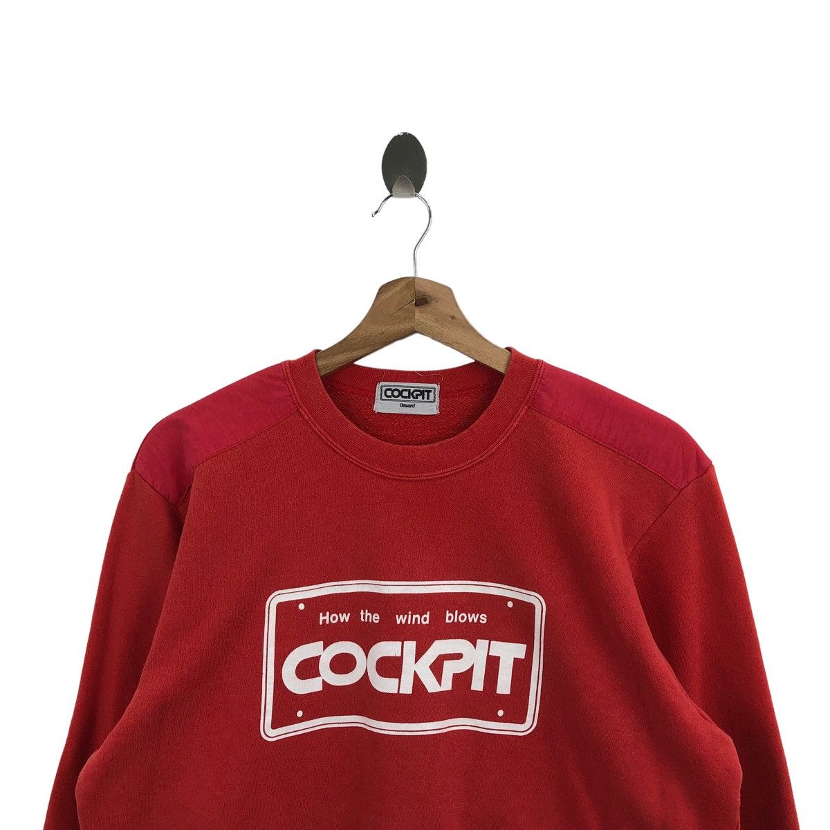 Pick!! Vtg COCKPIT ONWARD Big Logo Sweatshirt Pullover